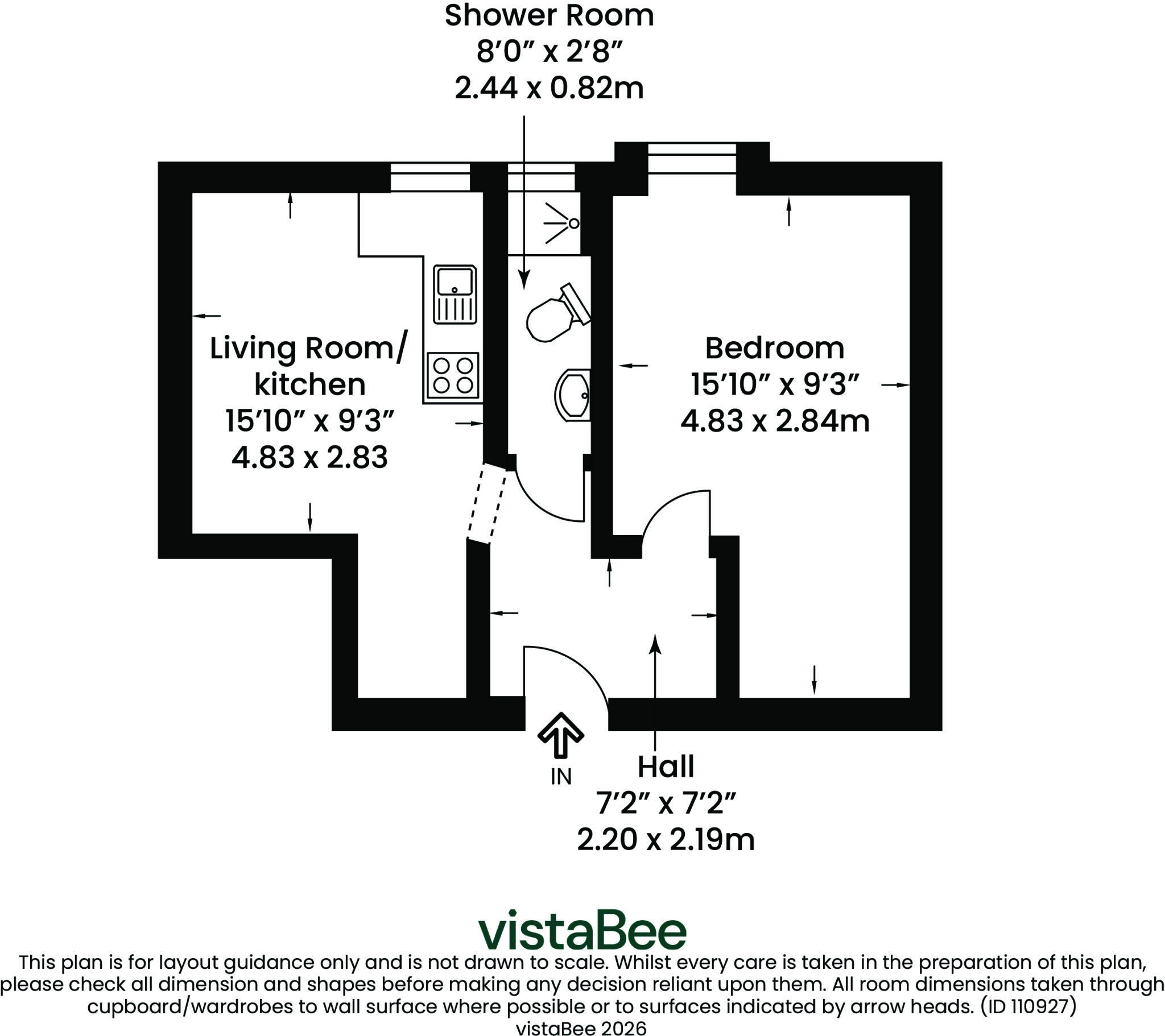 Allison Street, Glasgow, G42 floorplan