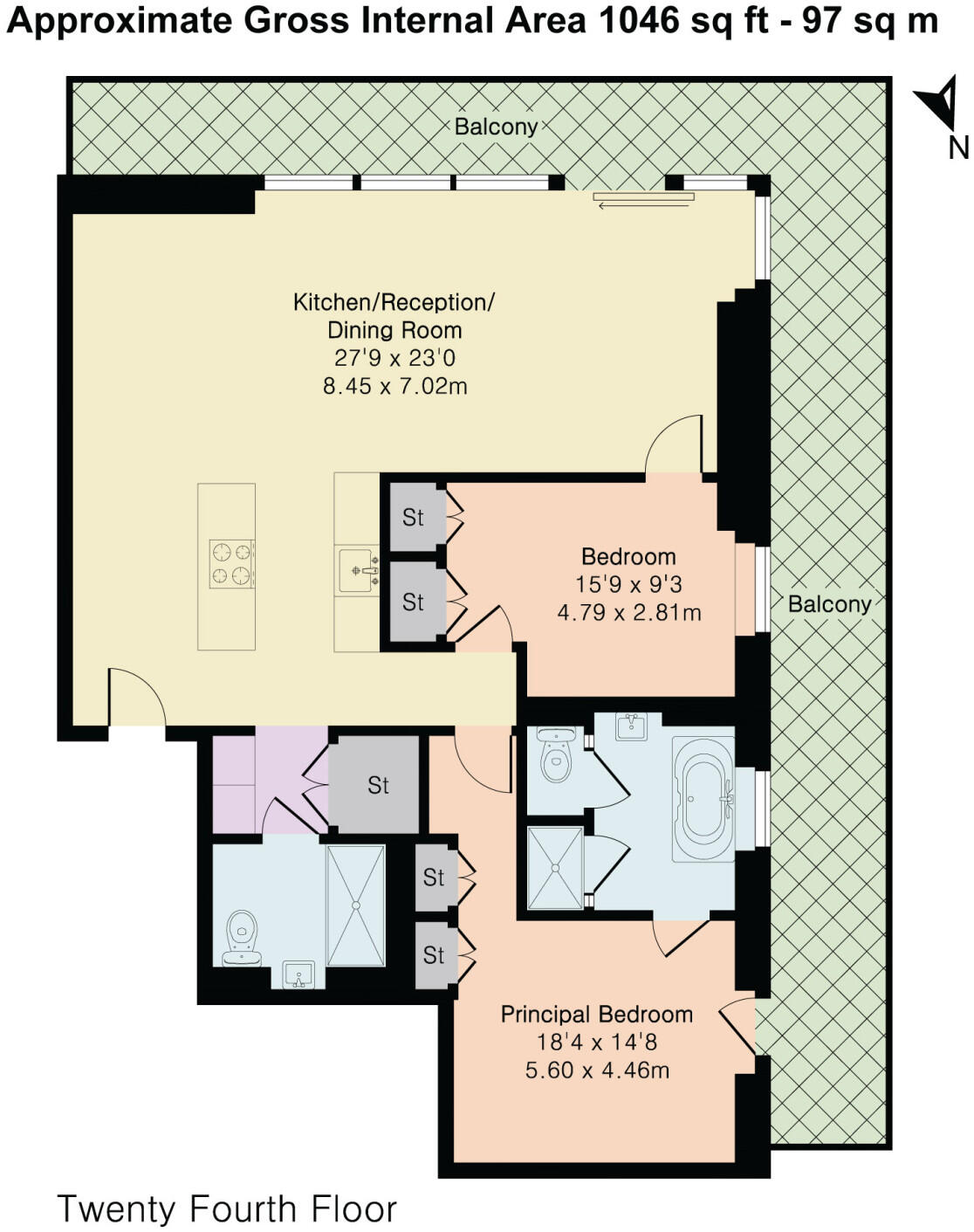 2 Wards Place, London, London, London, E14 floorplan