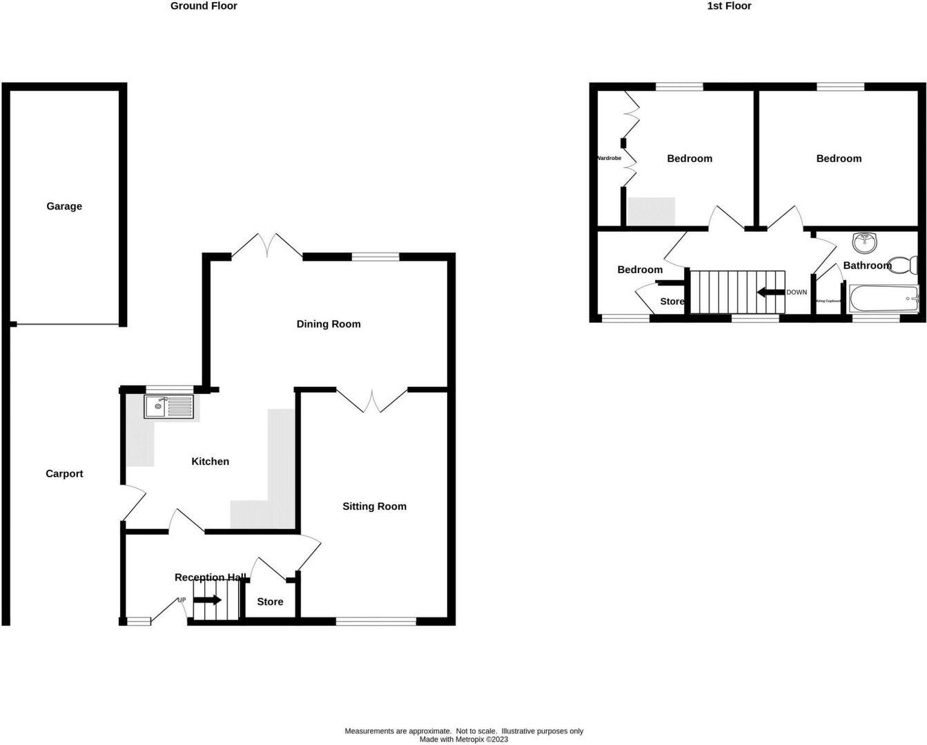 Dormston Drive, SEDGLEY, DY3 1JD floorplan