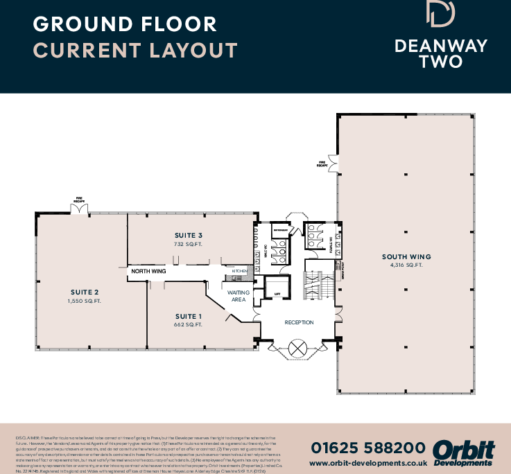 Deanway 2 Ground Floorplan