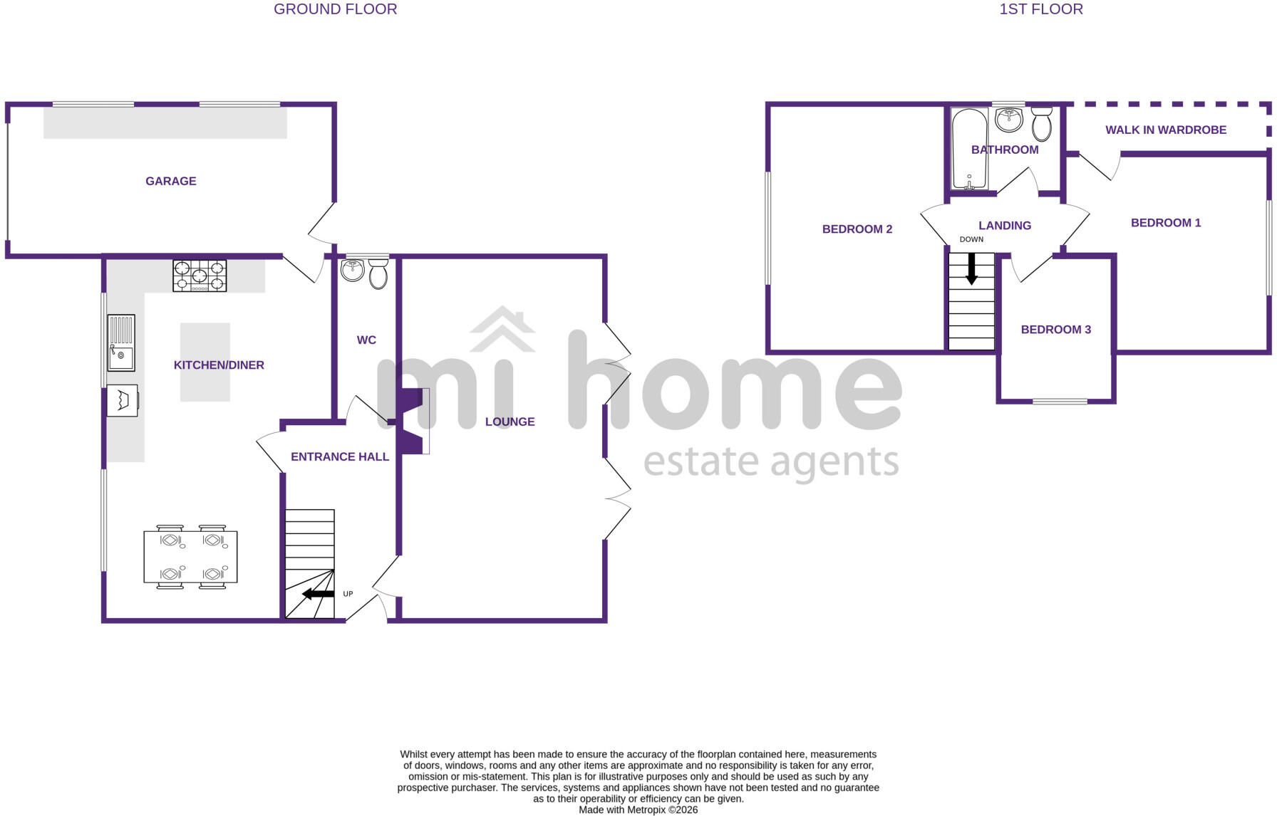Highgate Close, Newton, Preston, PR4 floorplan