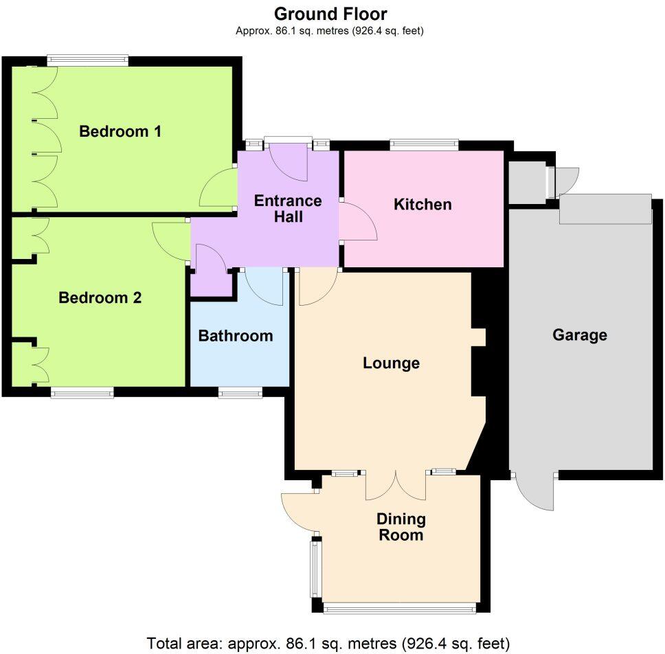 Cranmere Road, Melton Mowbray floorplan