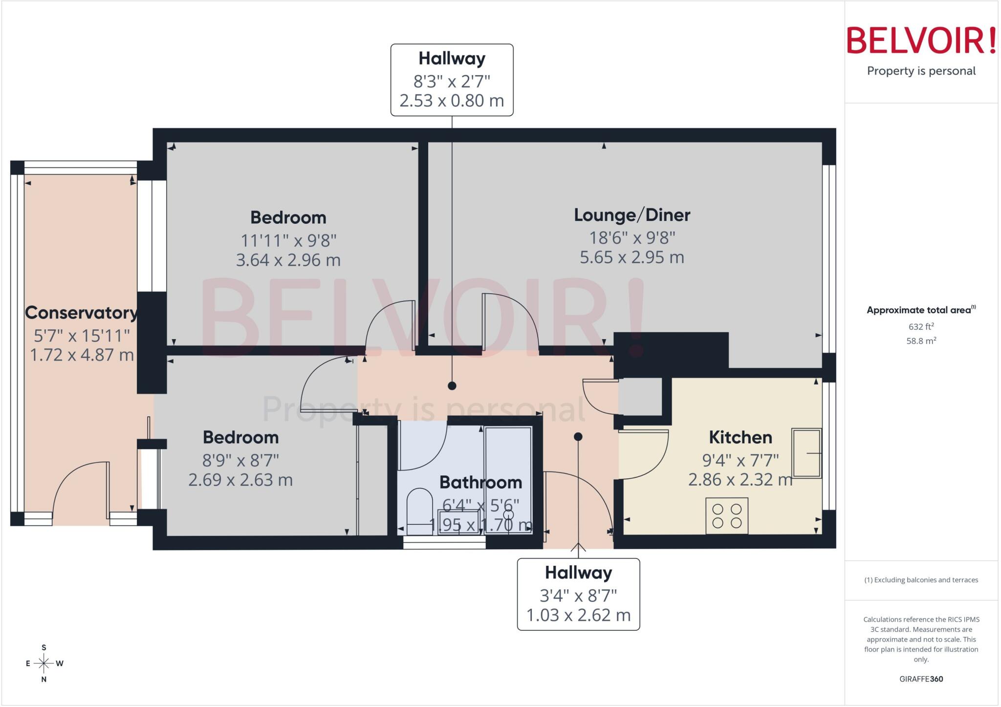 Balmoral Close, Stoke On Trent, ST4 floorplan