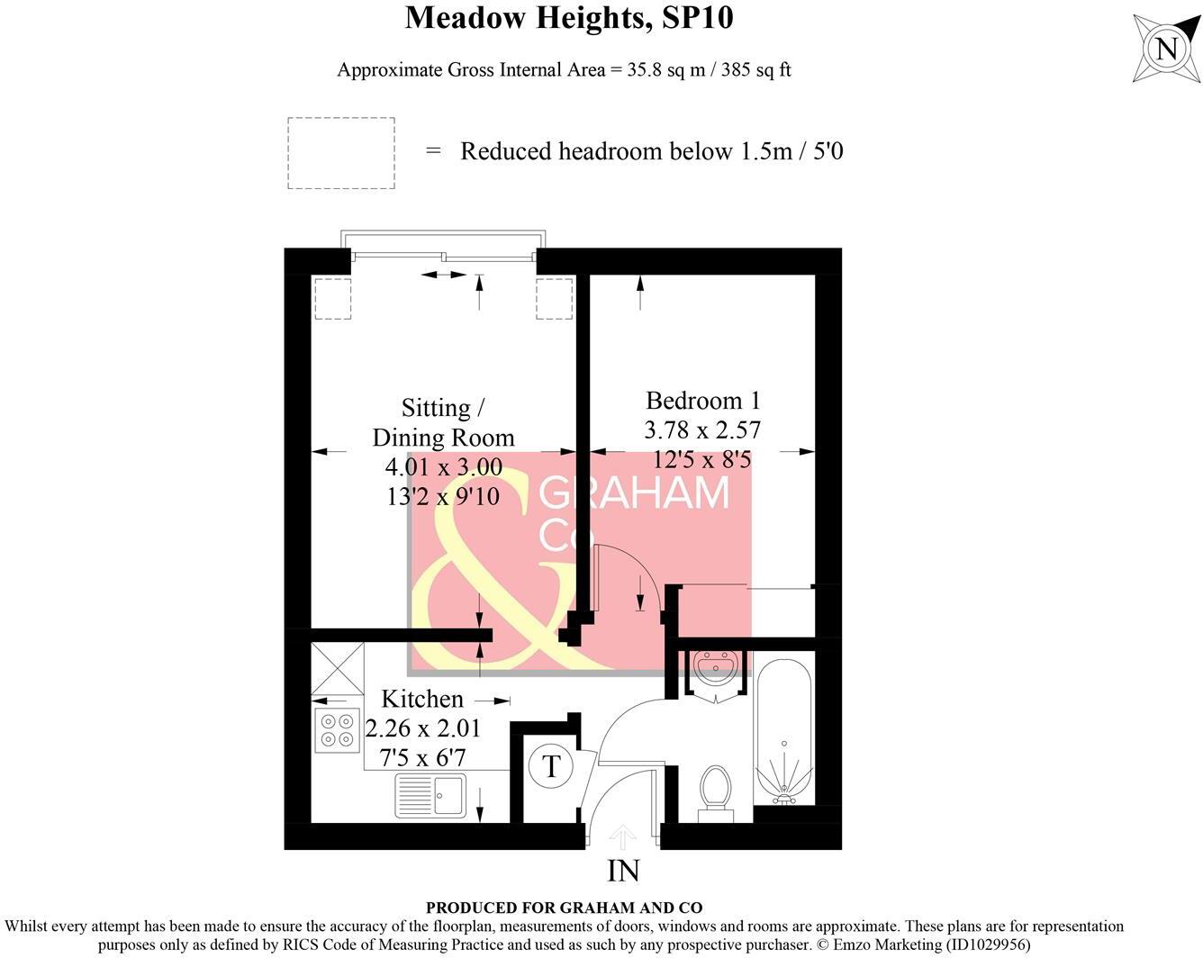 Meadow Heights, Woodlands Way, Andover floorplan