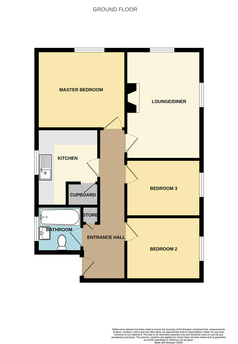 Talbot Road, Hatfield floorplan