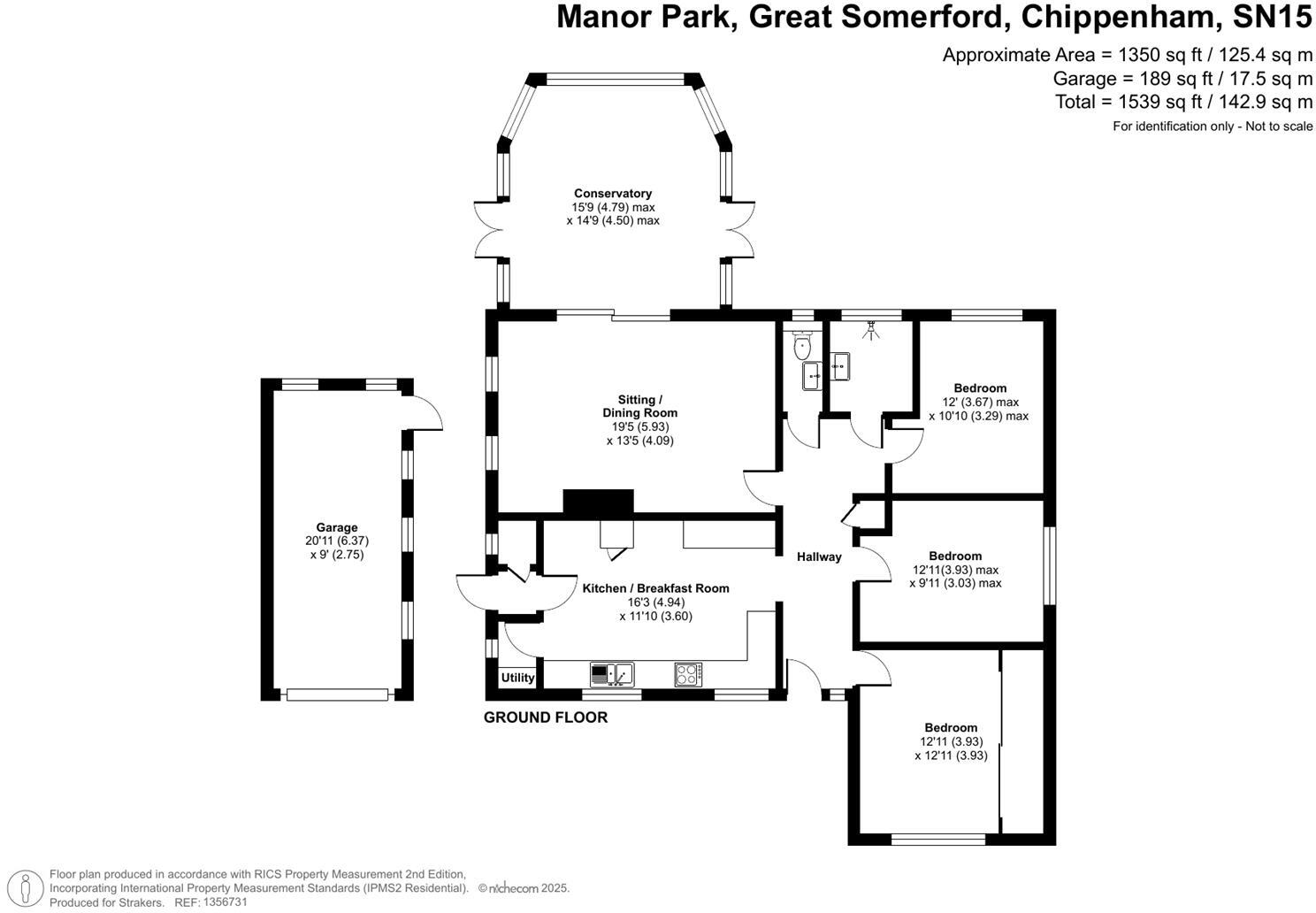 Manor Park, Great Somerford floorplan