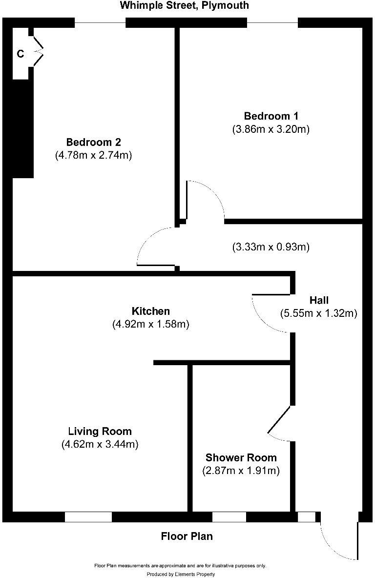 Whimple Street, Plymouth floorplan