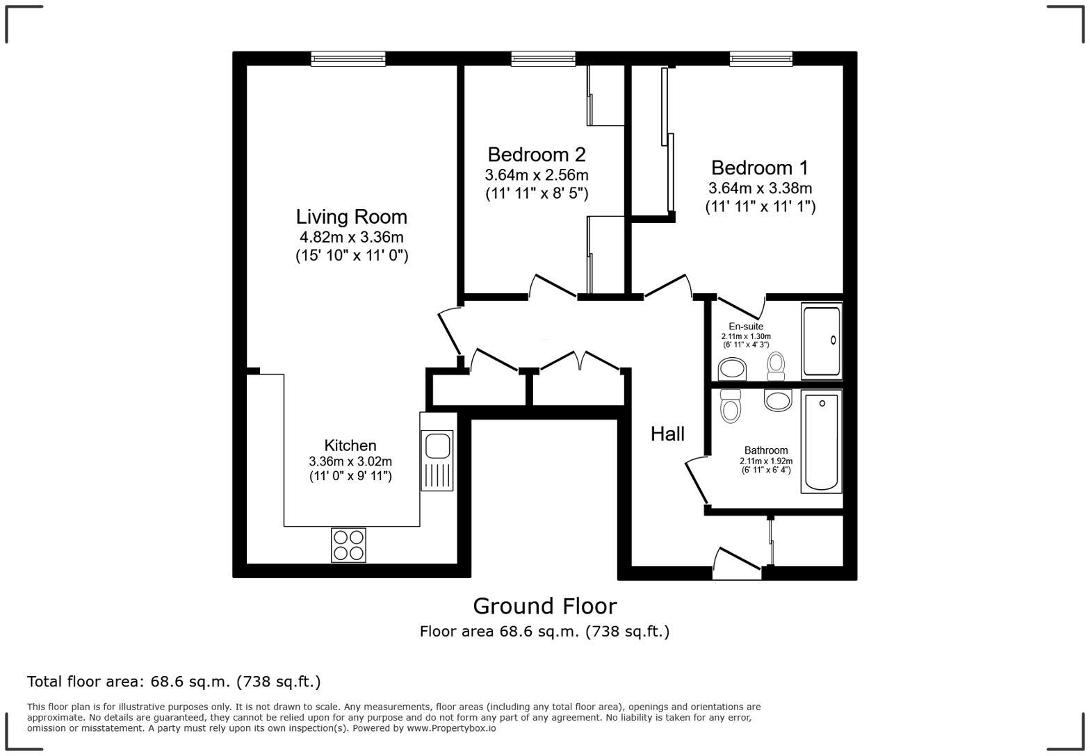 Fleming Place, Bracknell, Berkshire floorplan