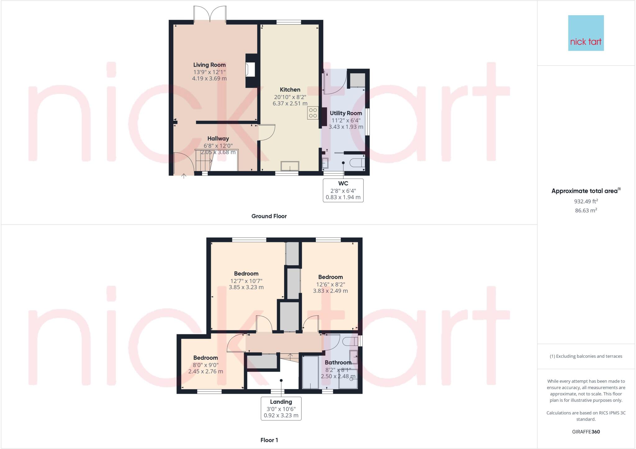 92, The Hobbins, Bridgnorth floorplan