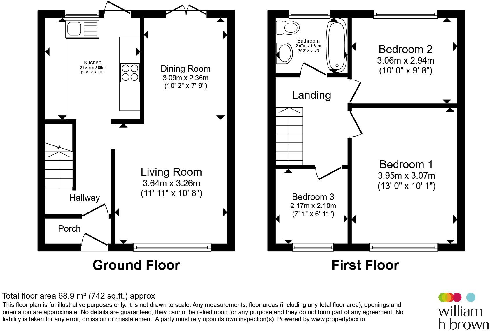 Jarrom Close, Bradford floorplan