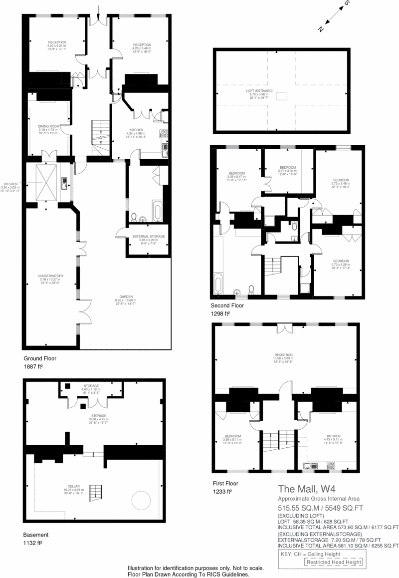 Red Lion House, Chiswick Mall, London, W4 floorplan