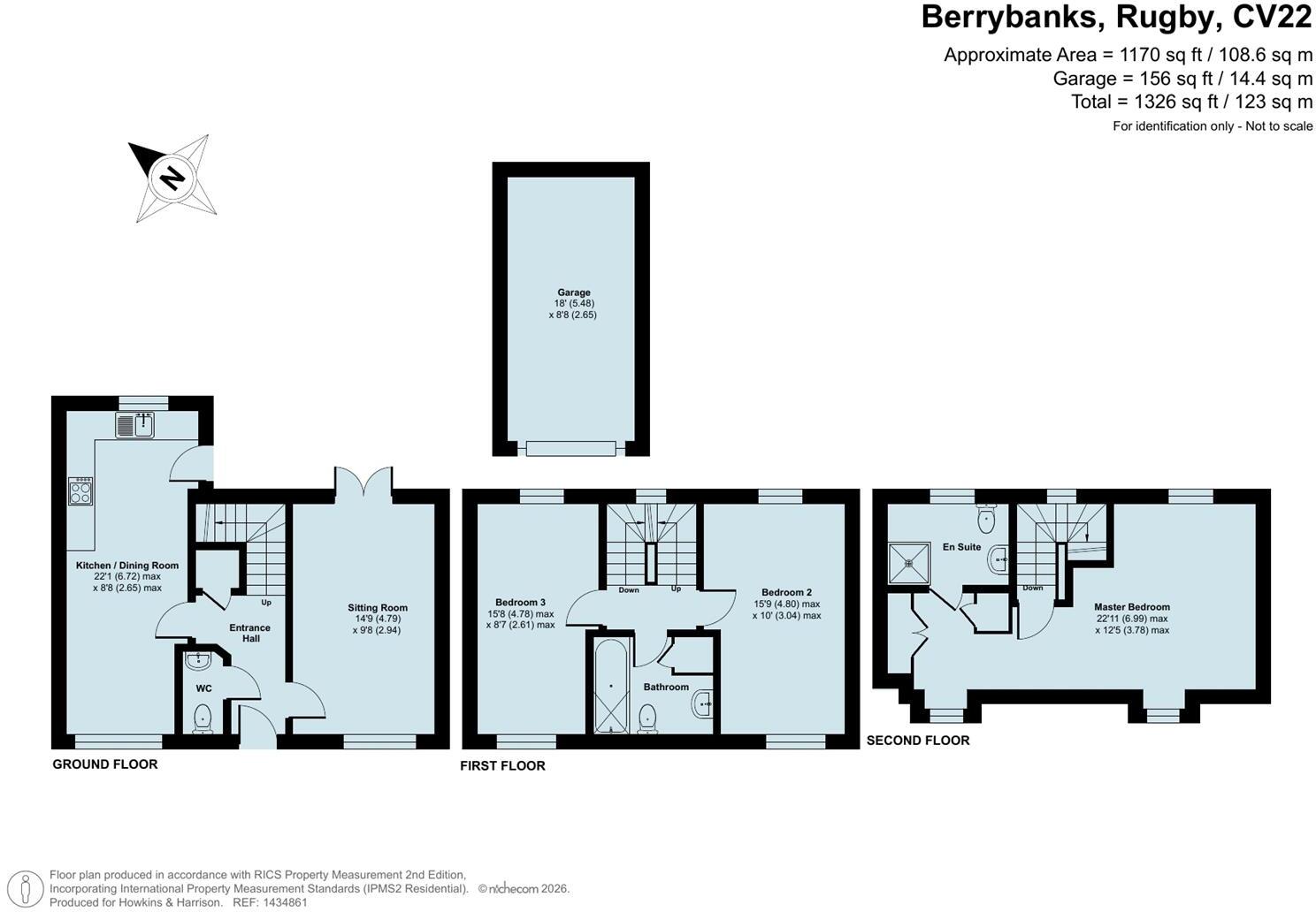 Berrybanks, Rugby floorplan
