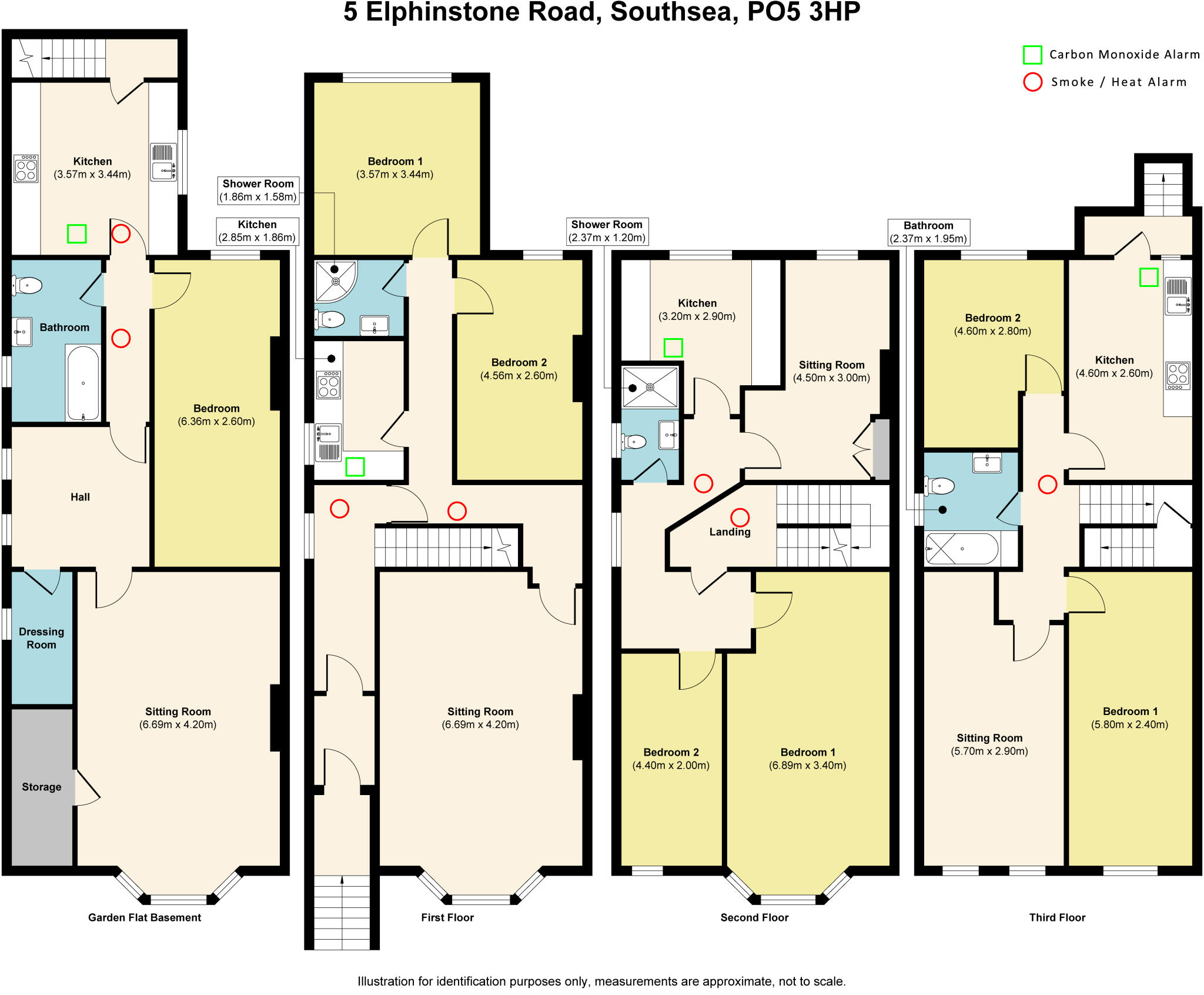 Elphinstone Road, Southsea, Hampshire floorplan