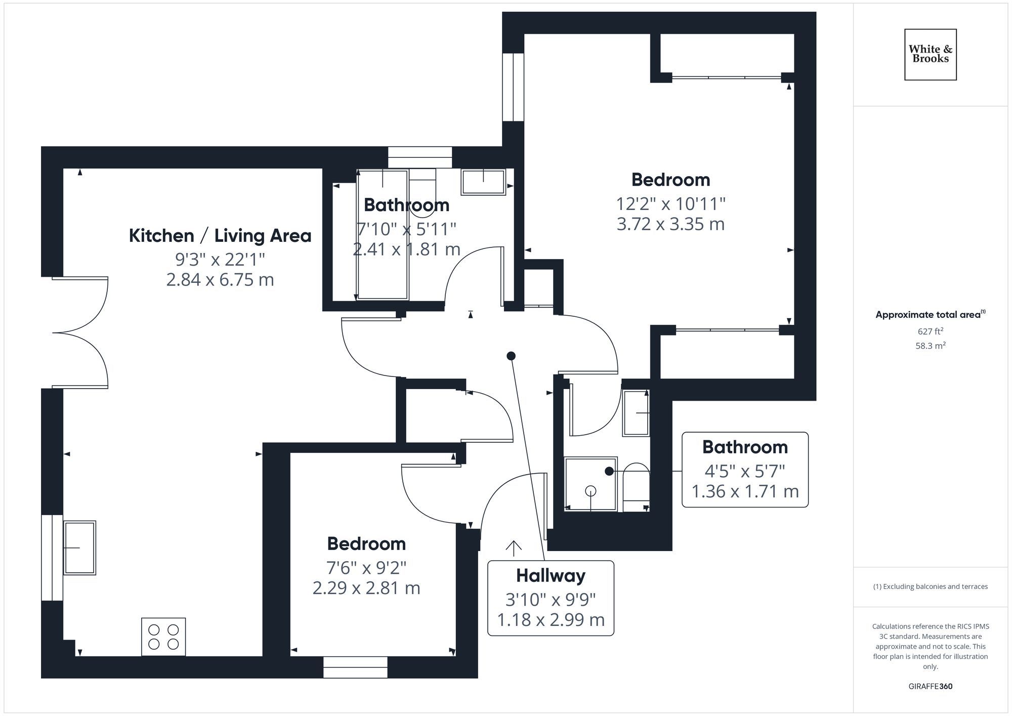 Barnham Road, Barnham, PO22 floorplan