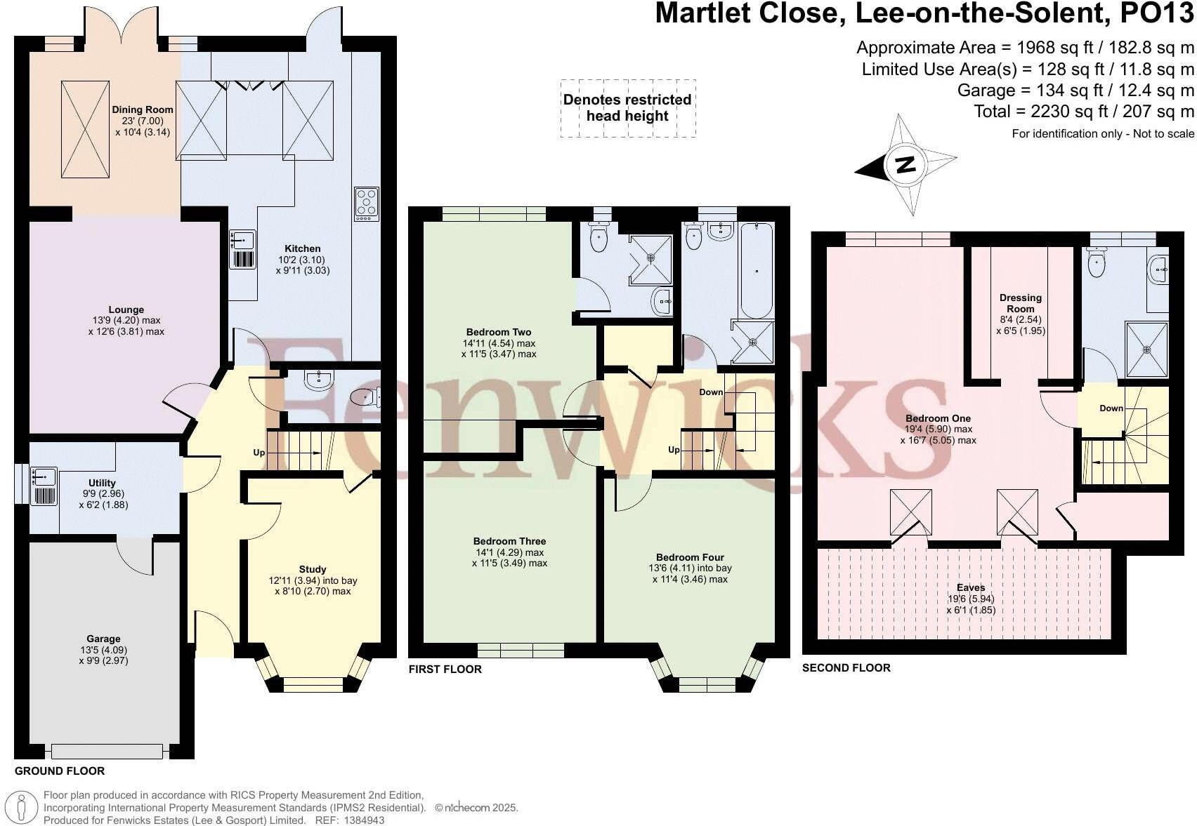 Martlet Close, Lee-On-The-Solent, PO13 floorplan