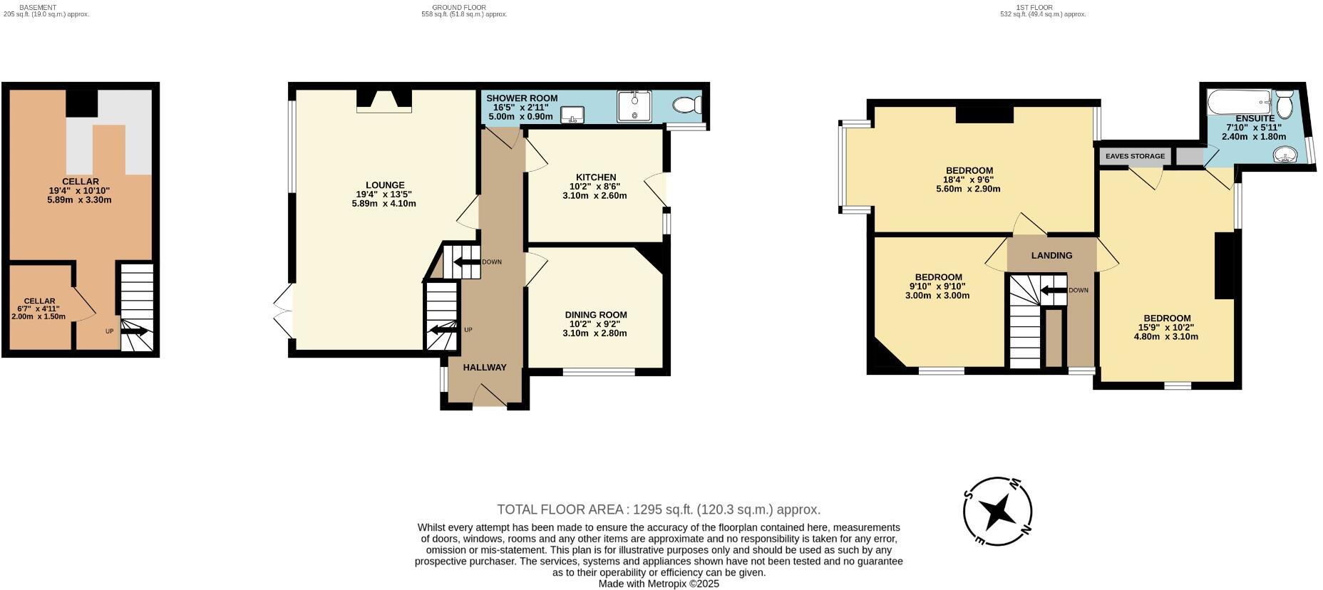 Kingsdown, Deal CT14 8AY floorplan