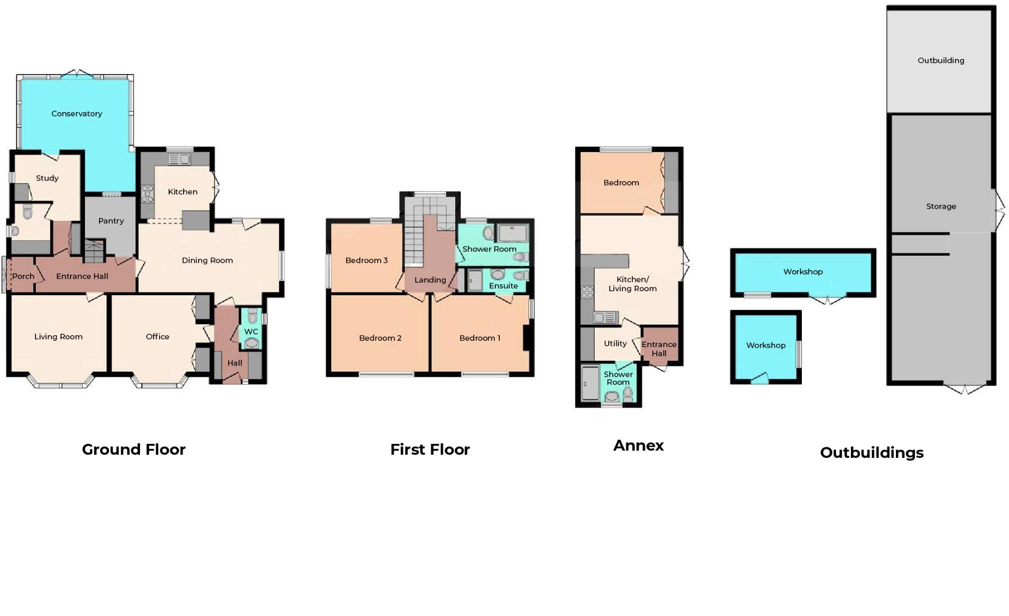 Wyberton West Road, Boston, Lincolnshire, PE21 7JU floorplan