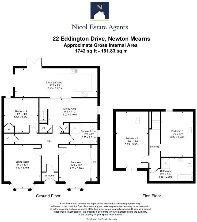 Eddington Drive, Newton Mearns floorplan