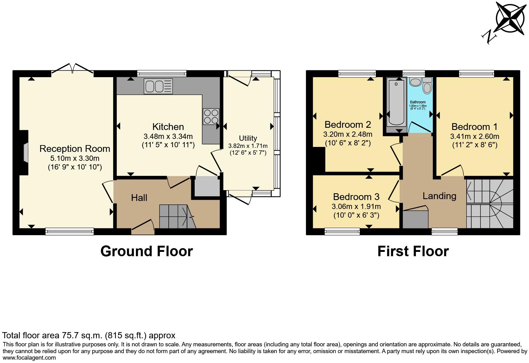 Lilac Avenue, Stockton-on-tees, TS17 floorplan