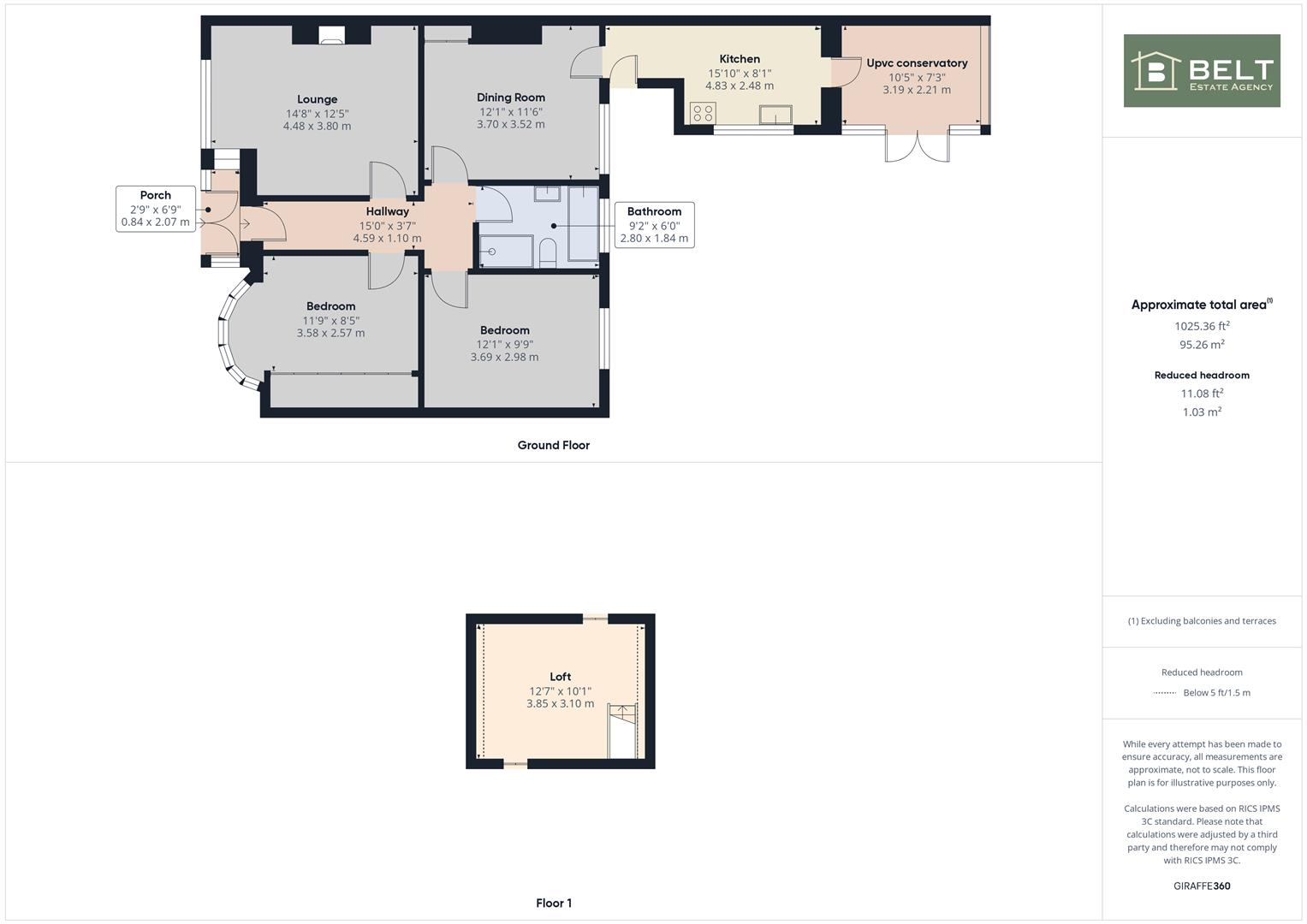 St. Aidan Crescent, Bridlington floorplan