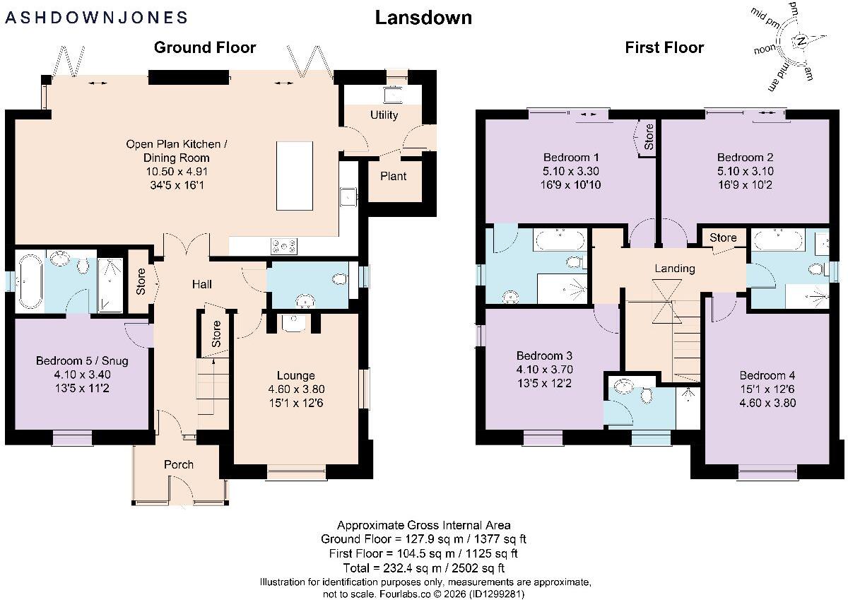 Lansdown, Kendal Road, Bowness-on-Windermere, Windermere, LA23 3HP floorplan