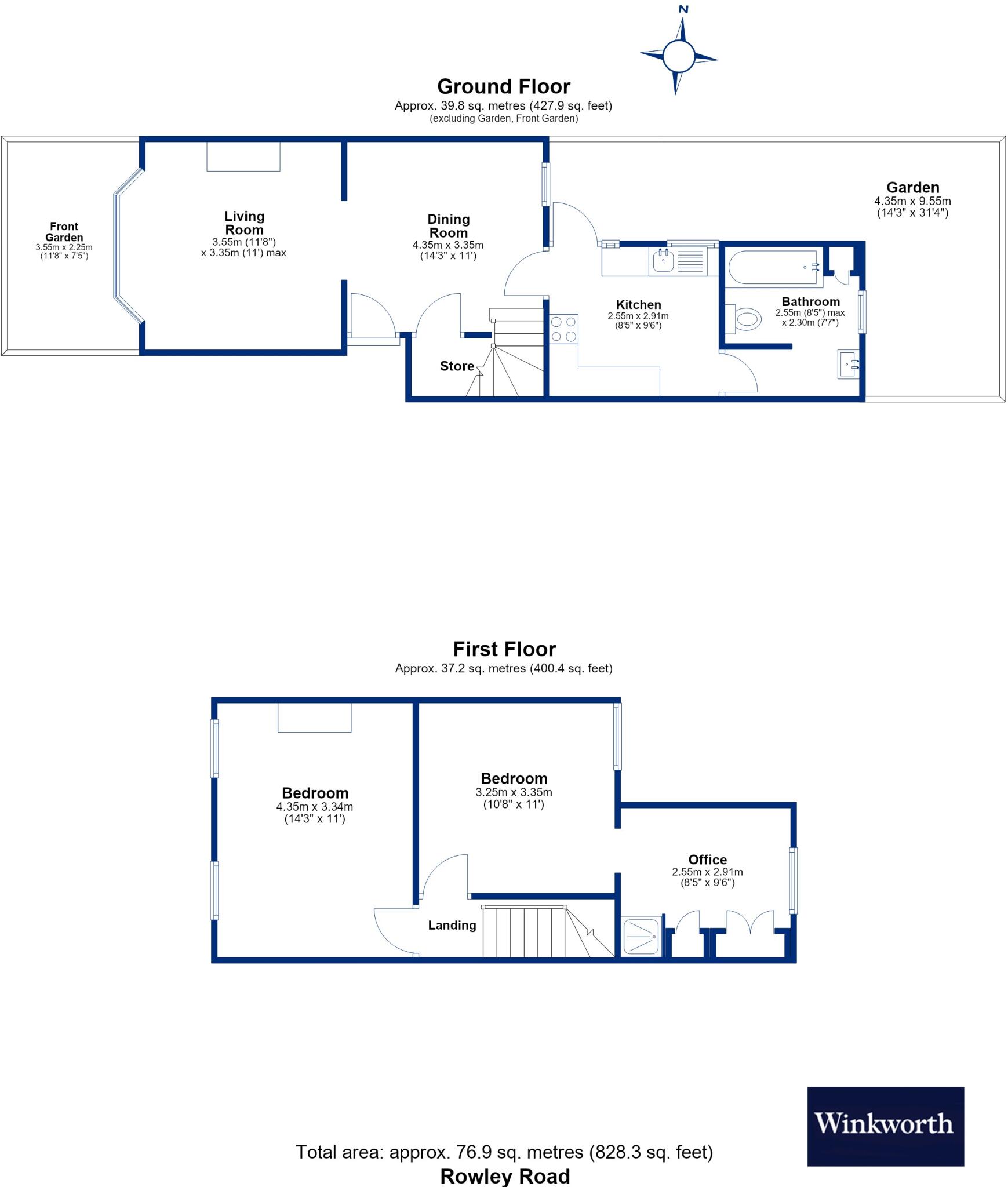 Rowley Road, London, N15 floorplan