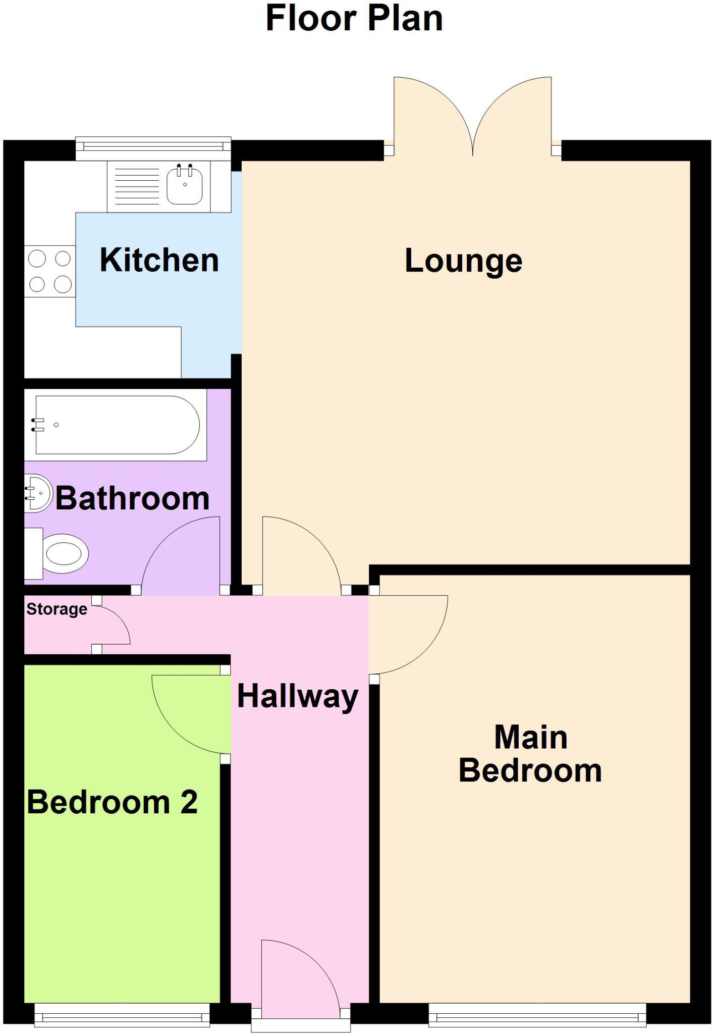 Heron Place, Ruddington floorplan