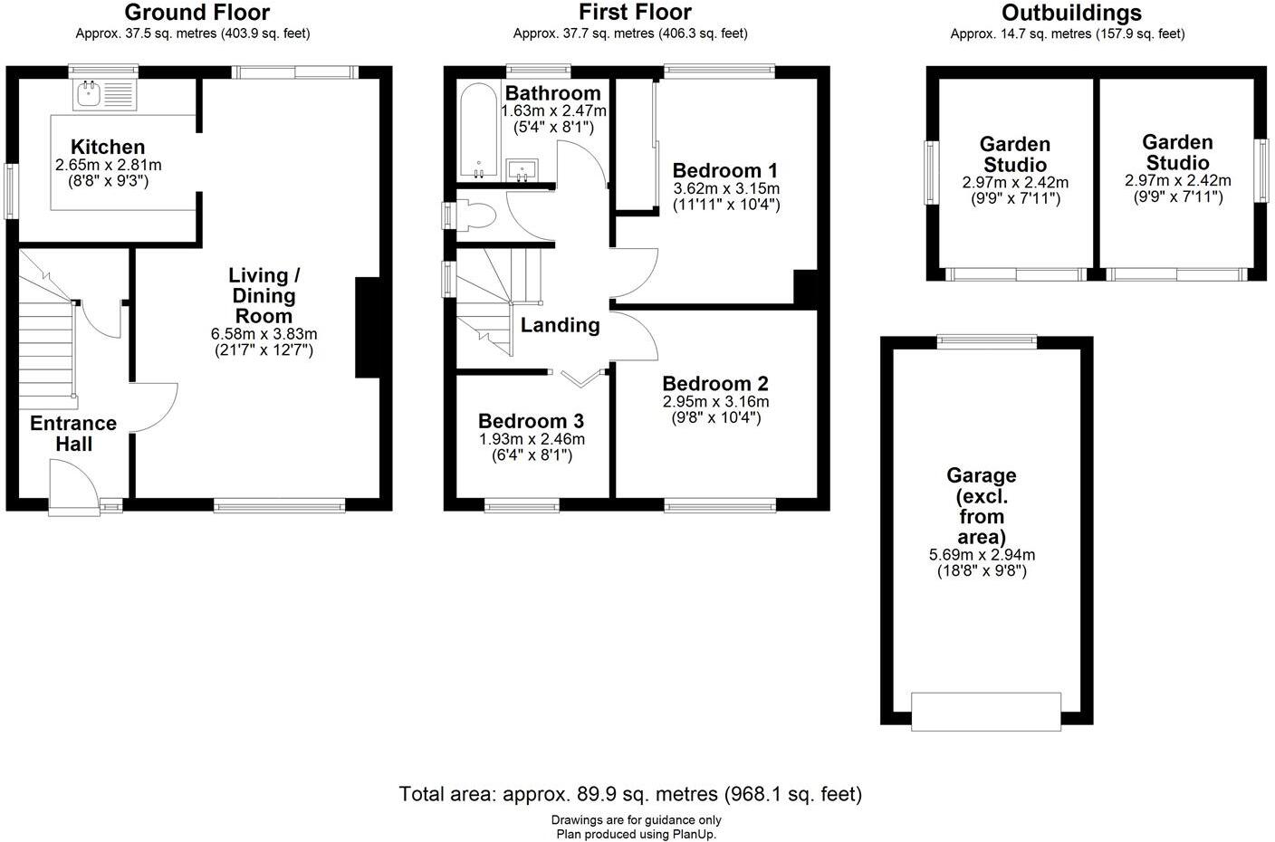 Lents Way, Cambridge floorplan