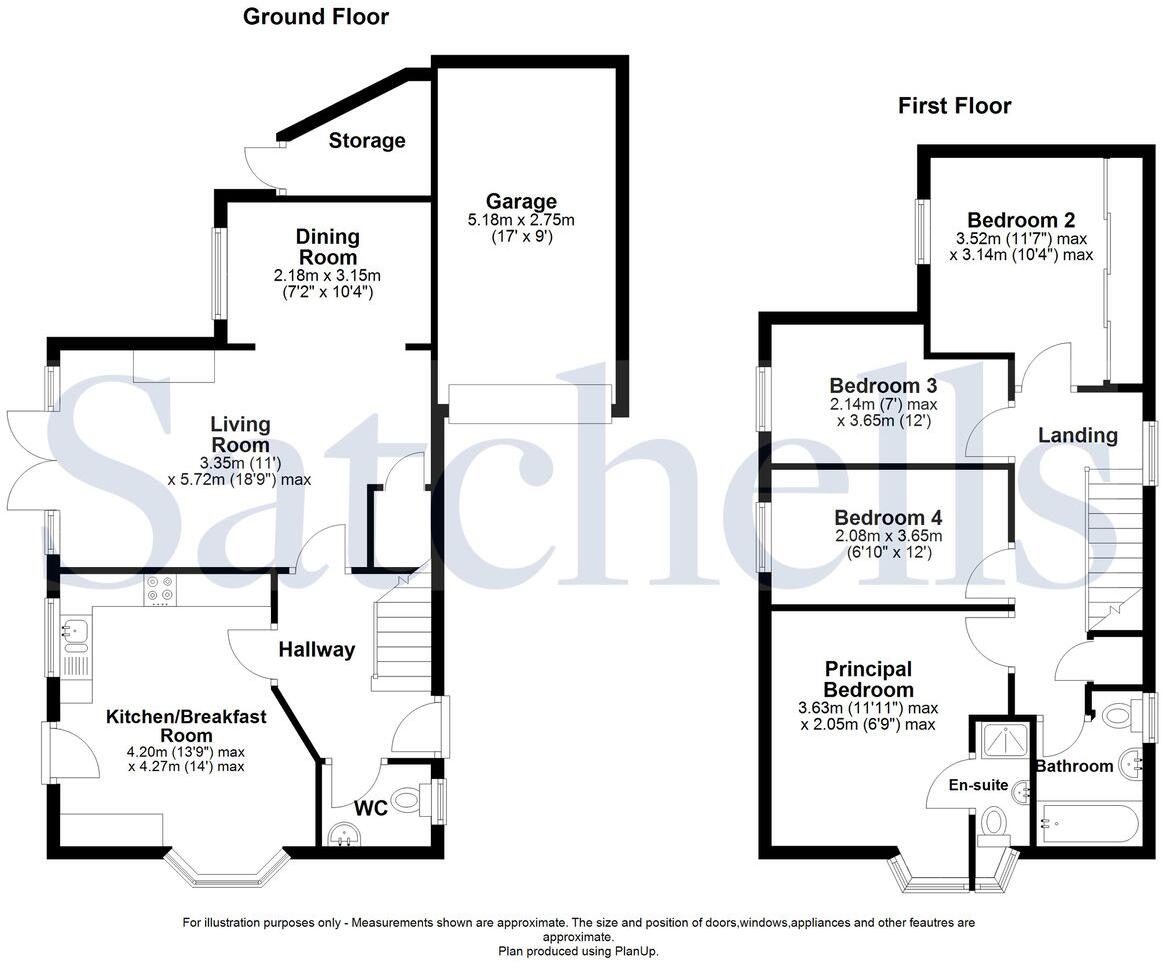 Hunters Close, Stotfold, Hitchin, SG5 floorplan
