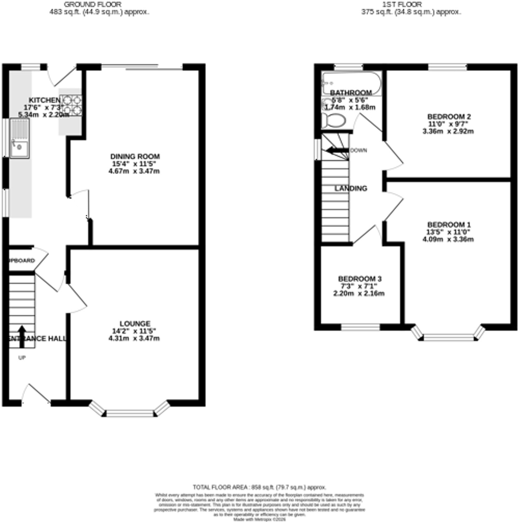 Blaby Road, Enderby, LE19 floorplan