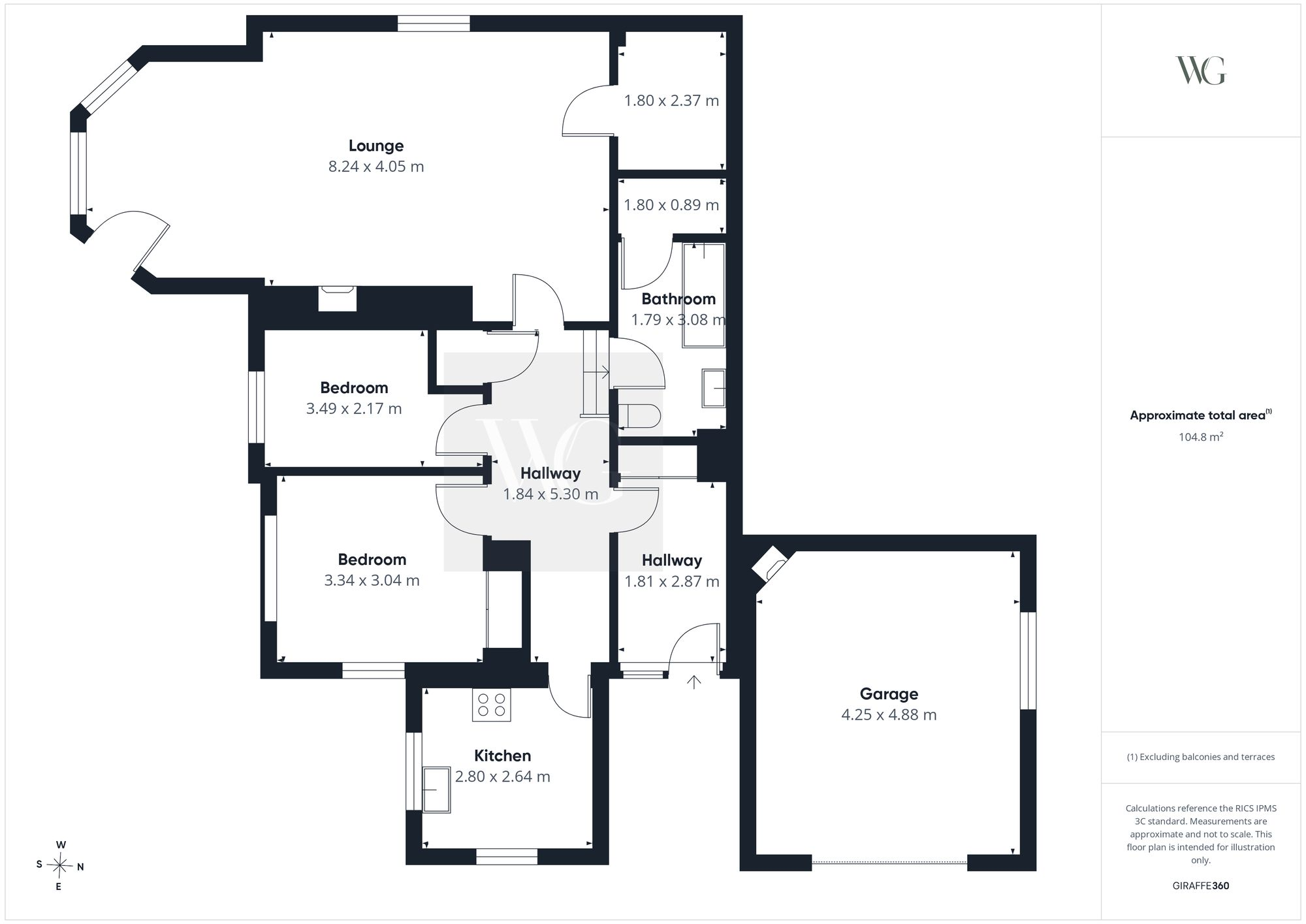 The Garden Apartment, 2 Brookbank House, Welham Road, 21 Welham Road, Malton, YO17 9DP floorplan