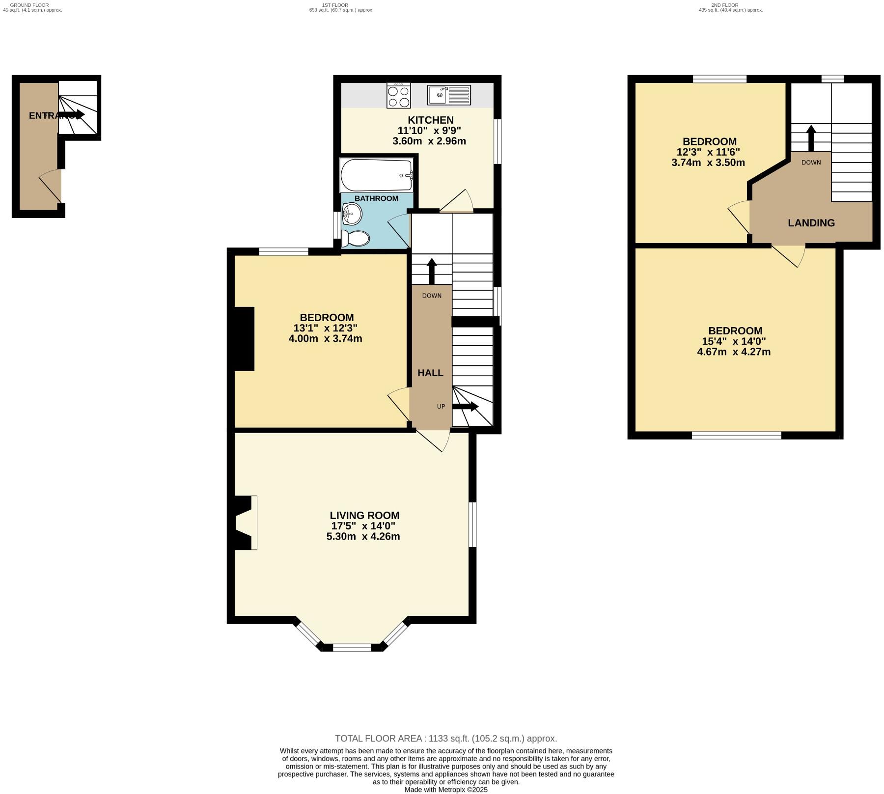 Station Approach West, Hassocks, West Sussex, BN6 floorplan