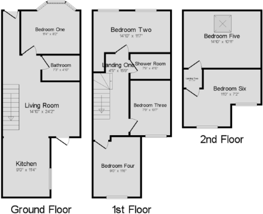 Malvern Road, Kensington, Liverpool floorplan