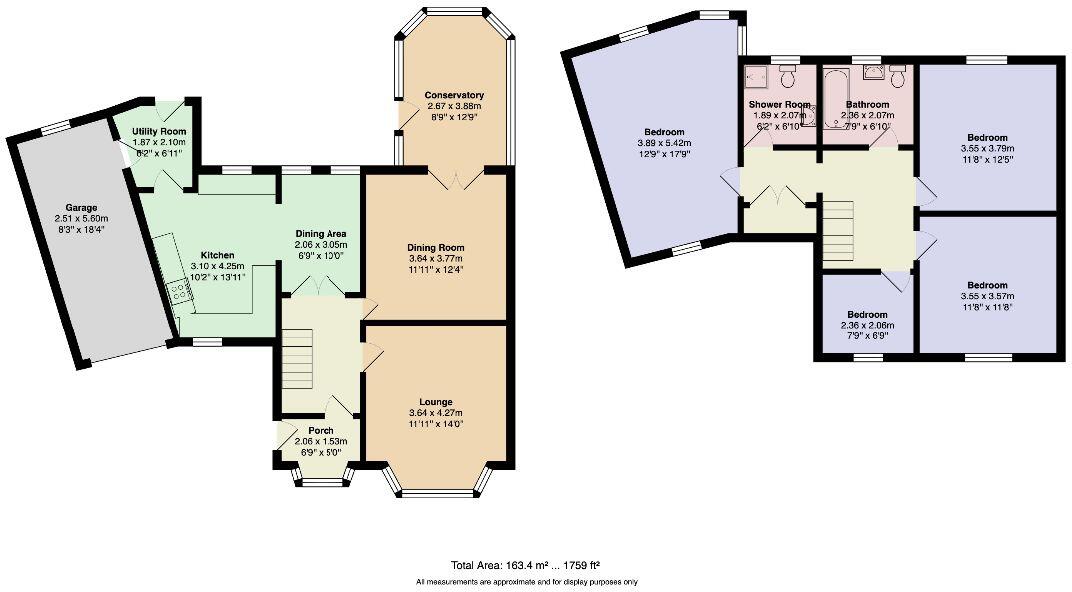 Holme View, Wallace Lane, Forton, Preston floorplan