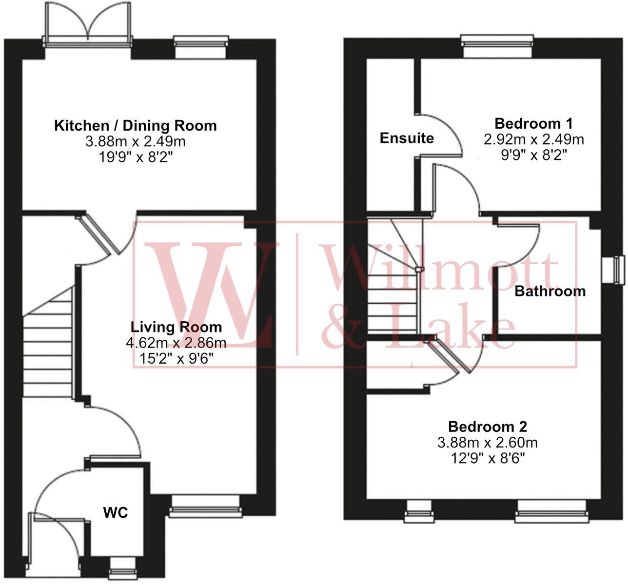 Thorpe Road, Bishop's Stortford, CM23 floorplan