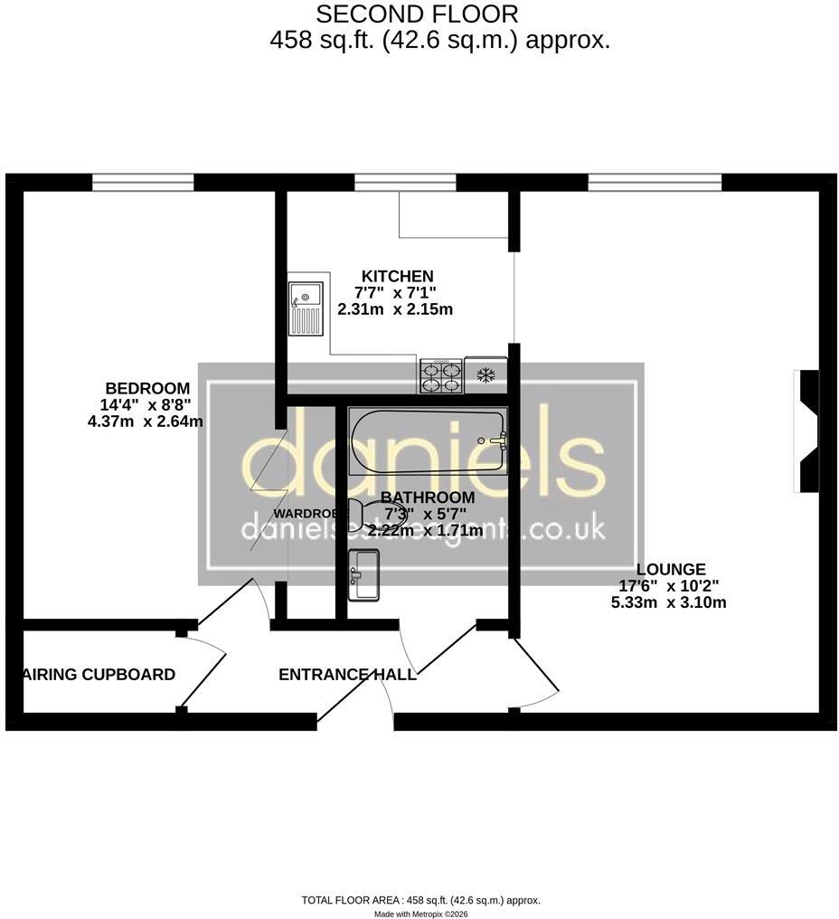 Homefirs House, Wembley, Middlesex floorplan