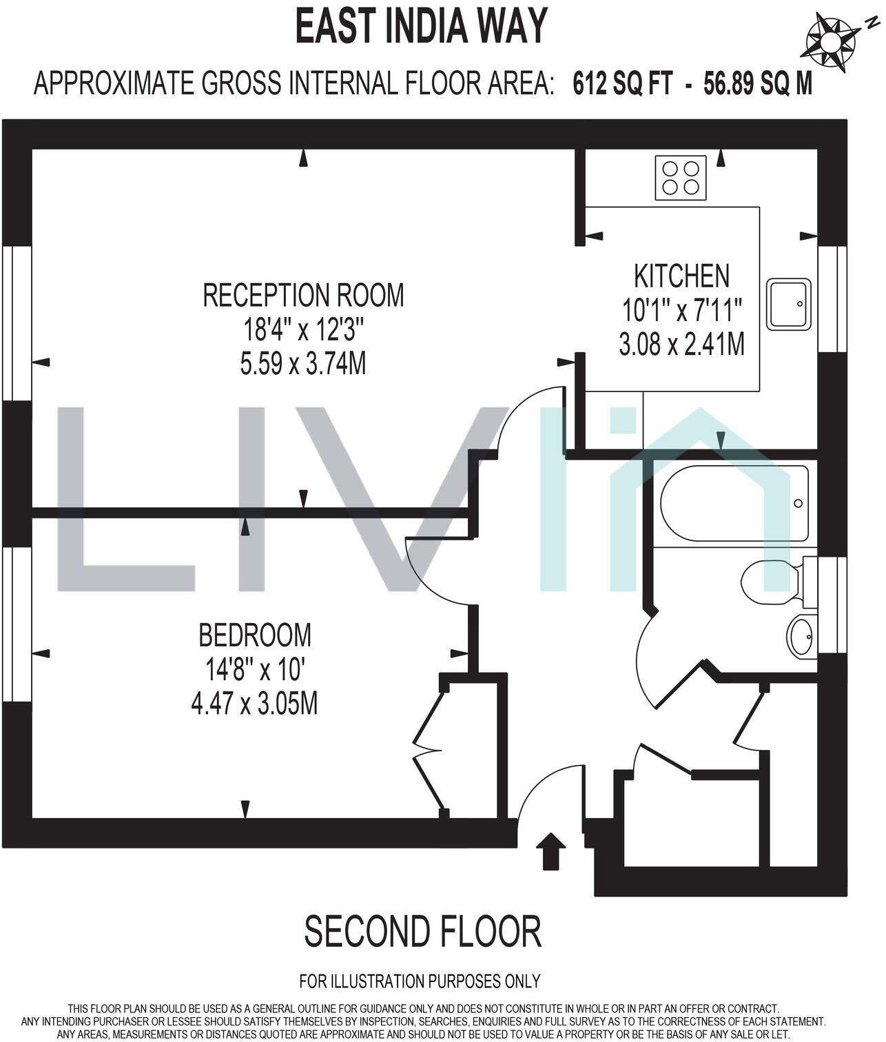 East India Way, Addiscombe, Croydon floorplan