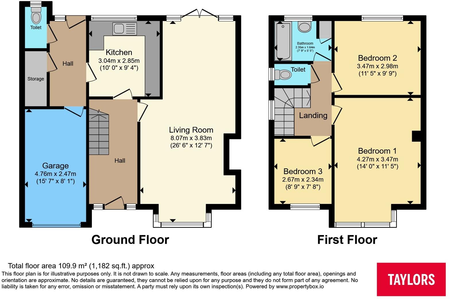 Cotswold Avenue, Northampton, Northamptonshire, NN5 floorplan