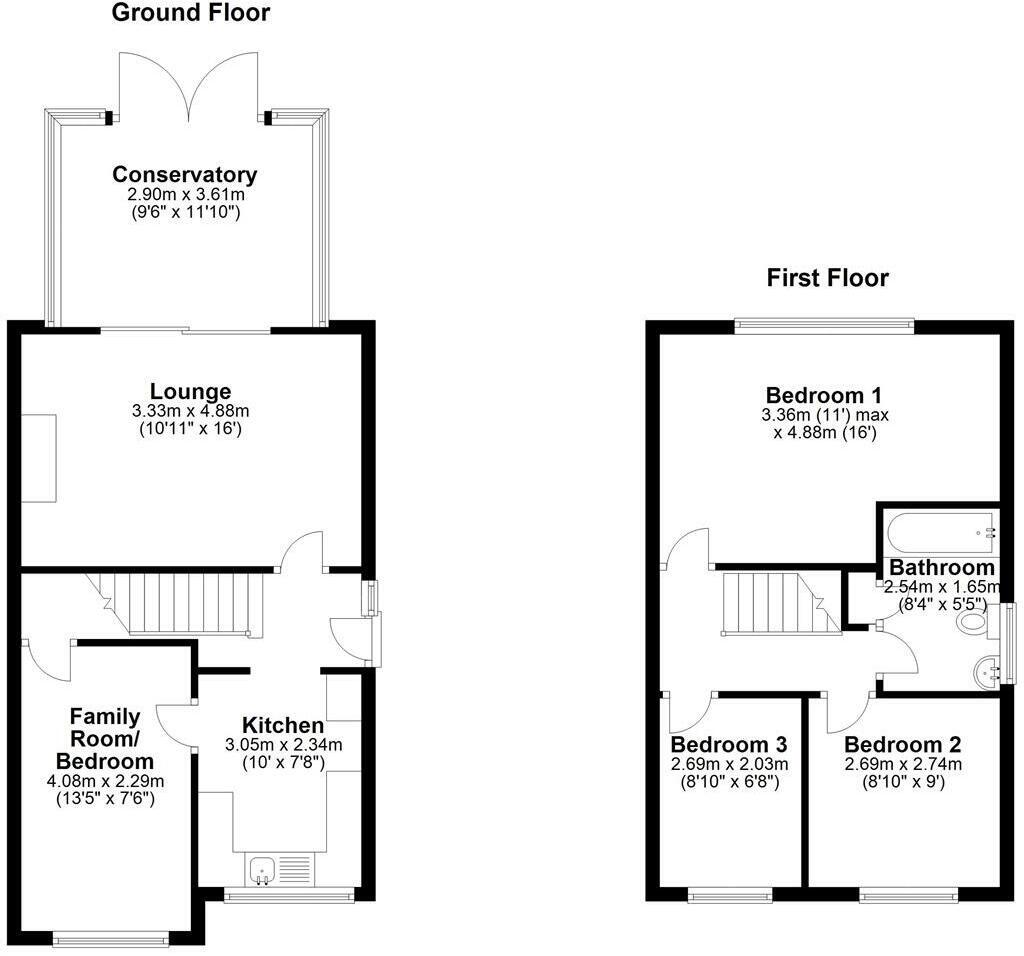 Stanton Road, Stapenhill, Burton-on-Trent, DE15 floorplan
