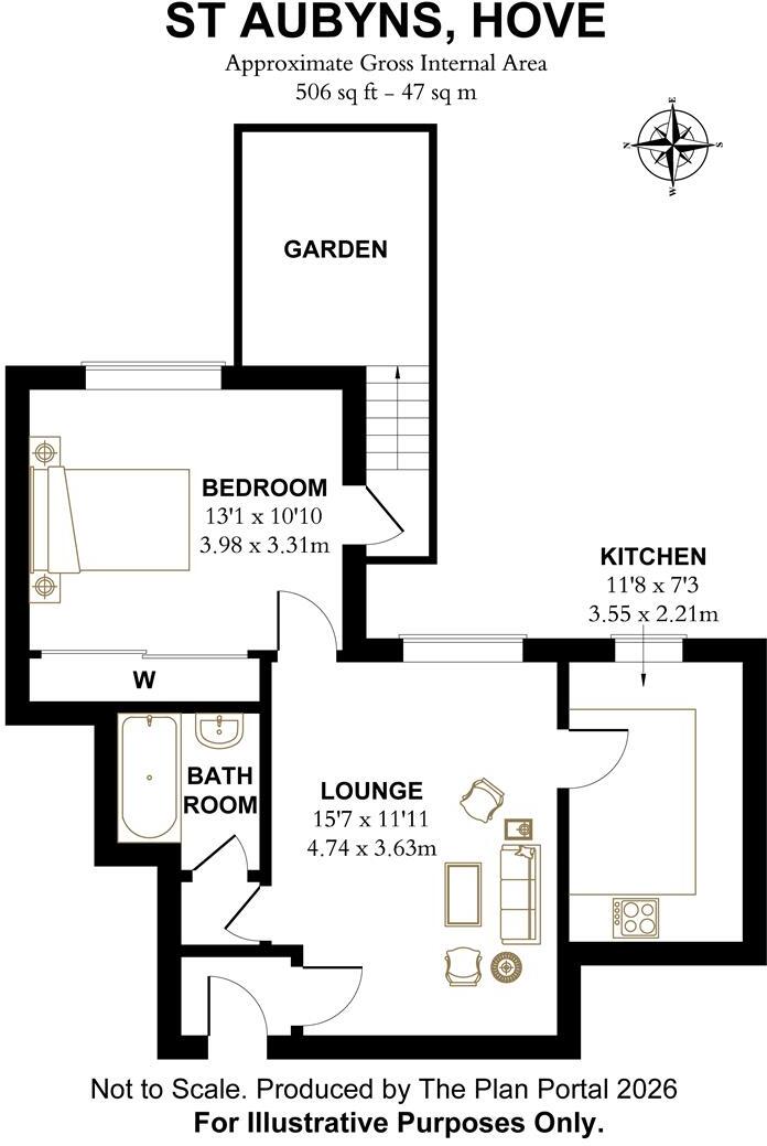 St Aubyns, Hove floorplan