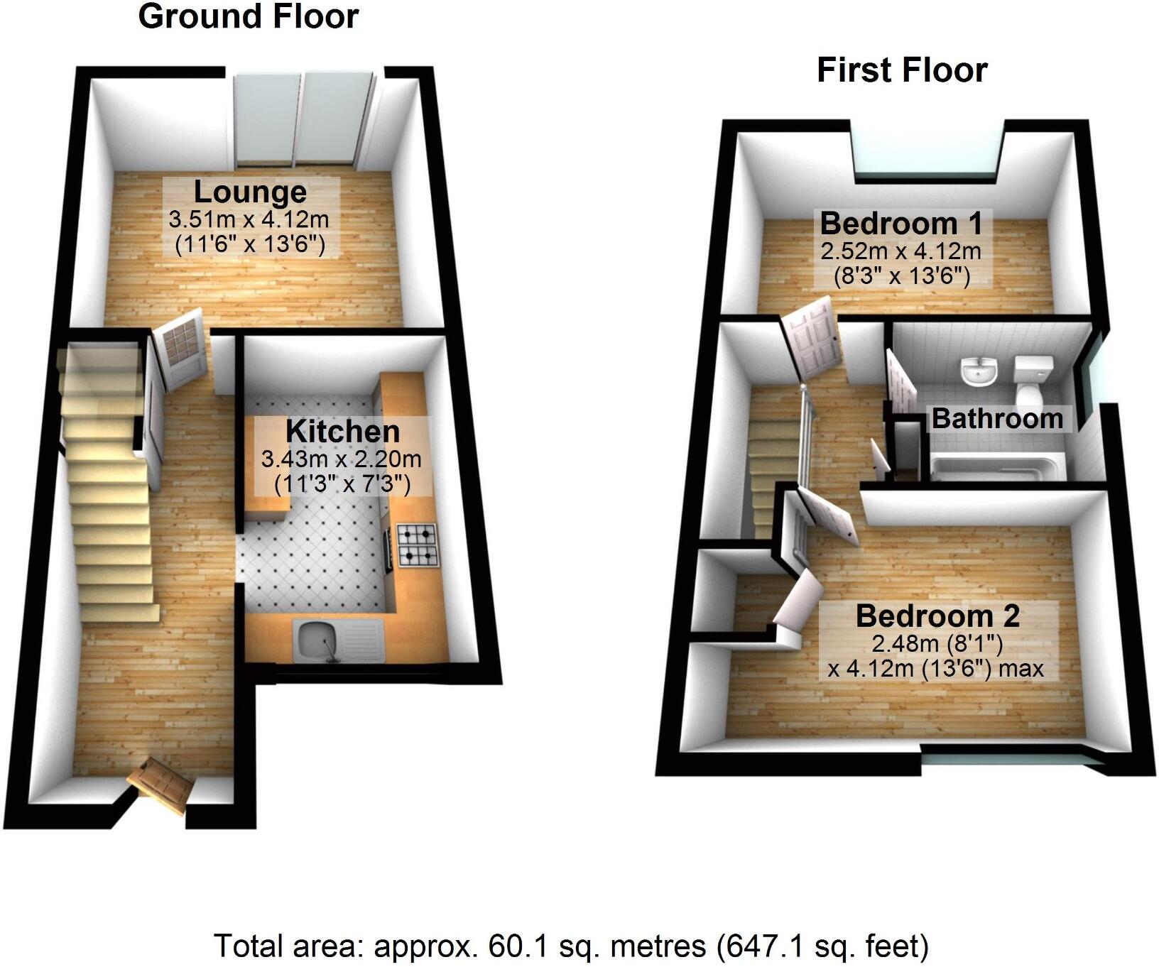 Westbury Close, Whitleigh, Plymouth, Devon, PL5 4AH floorplan