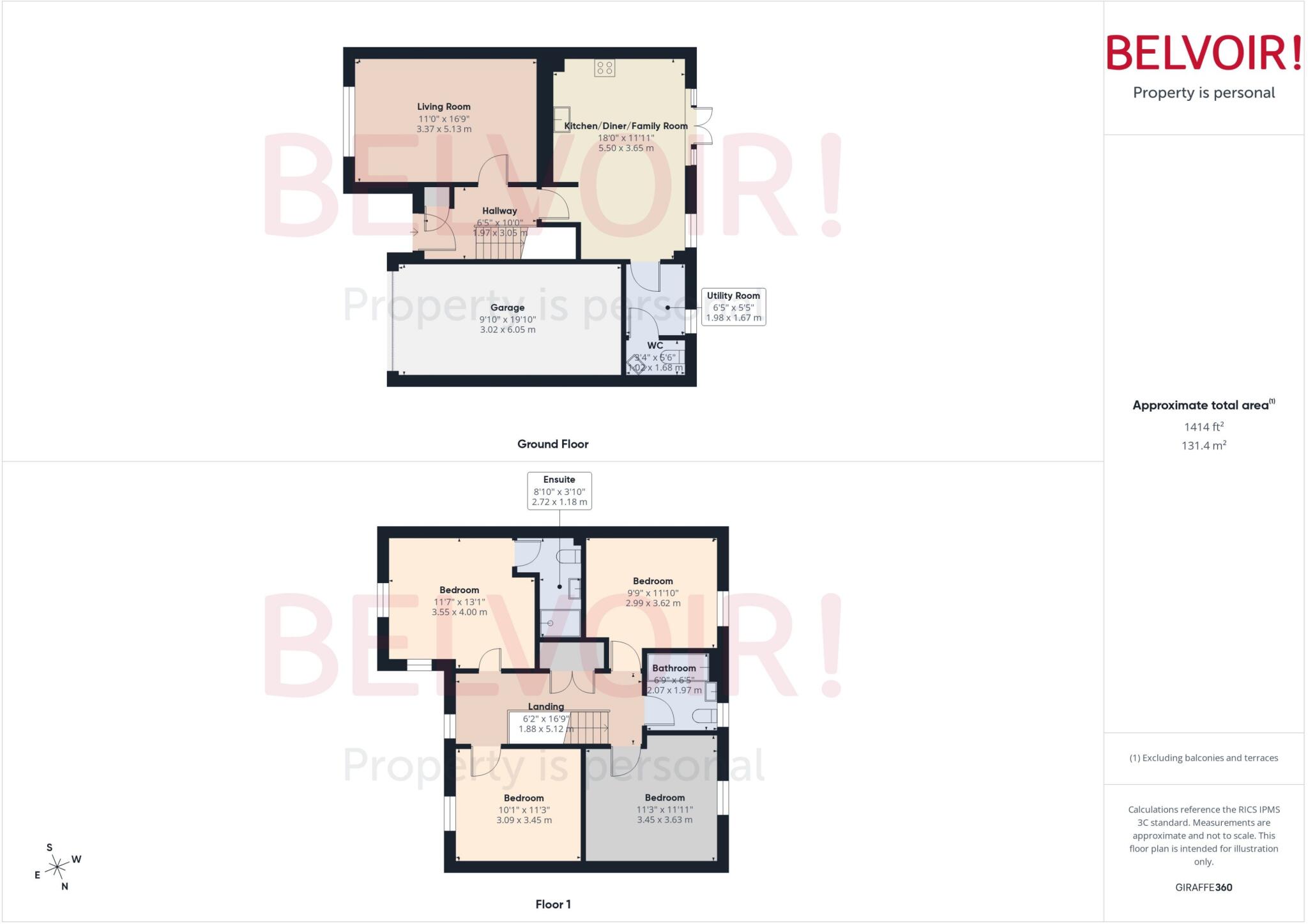 Chicory End, Beaconside, Stafford, ST16 floorplan