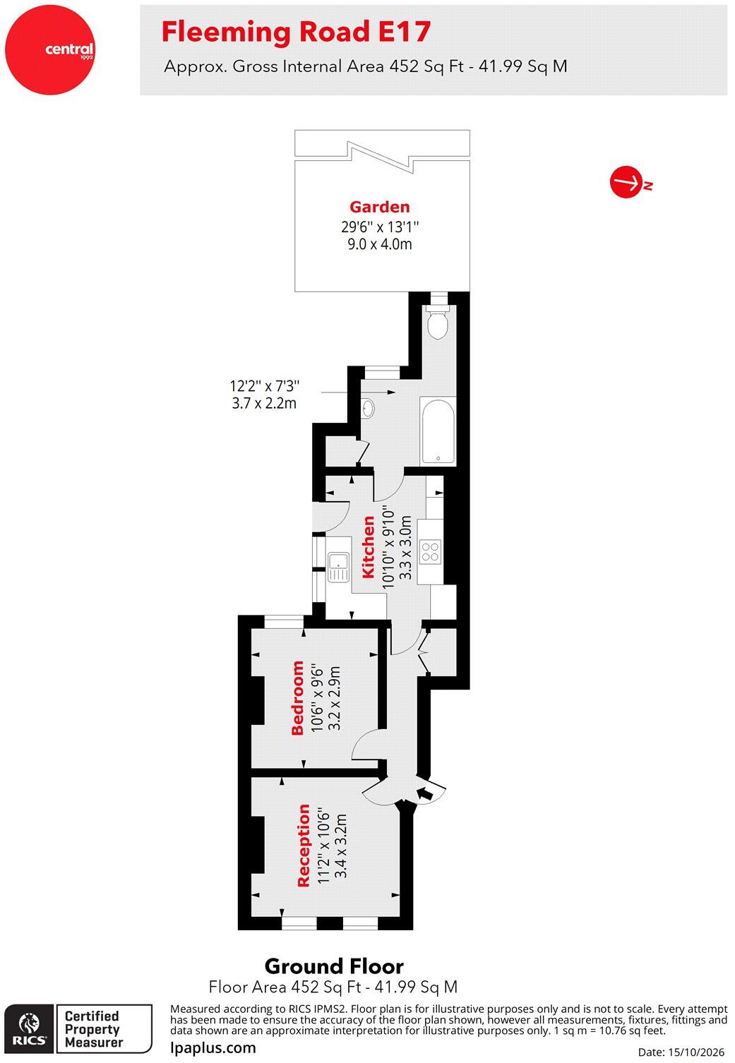 Fleeming Road, Walthamstow, London, E17 floorplan