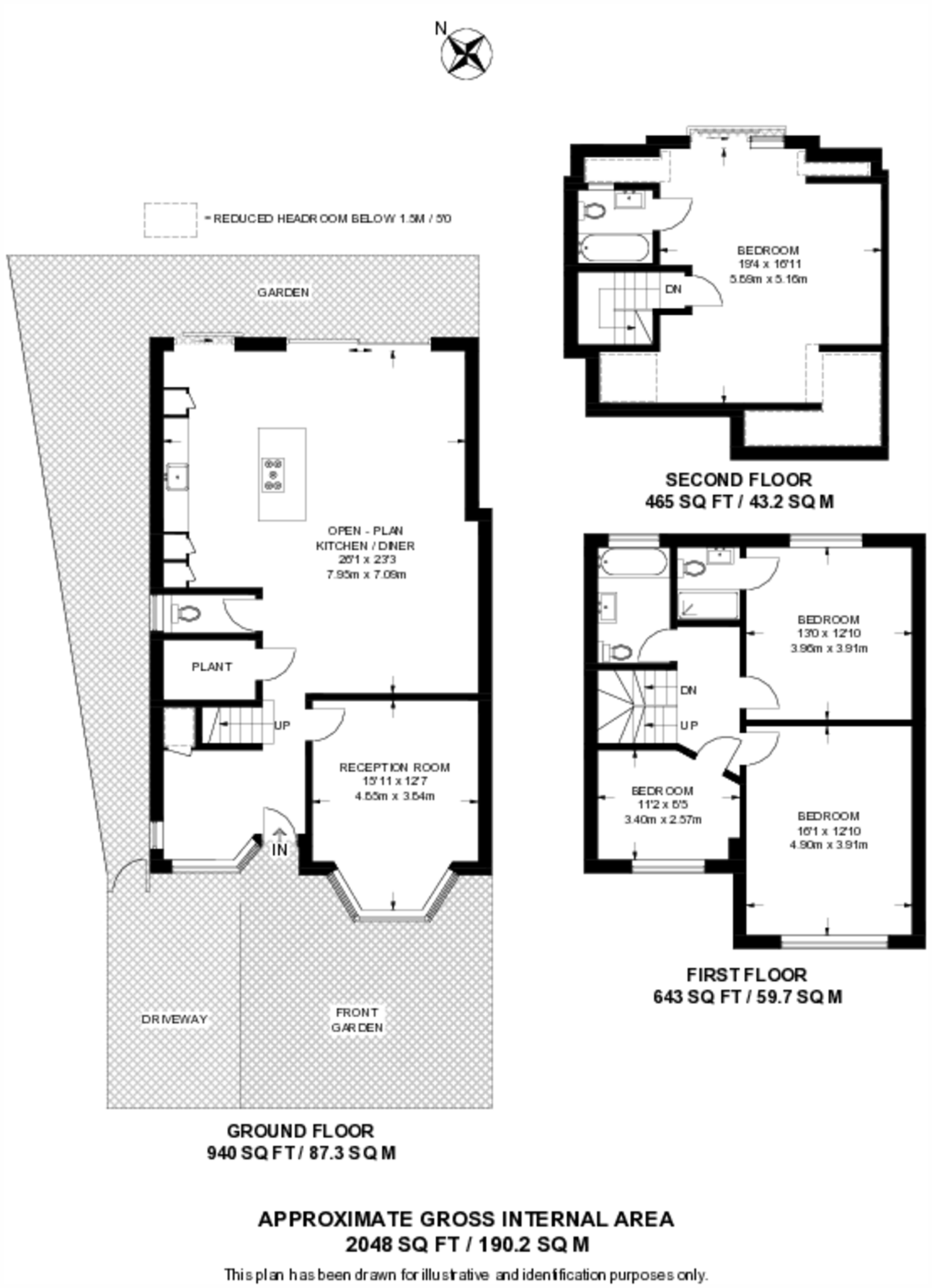 Alderton Crescent, Hendon, NW4 floorplan