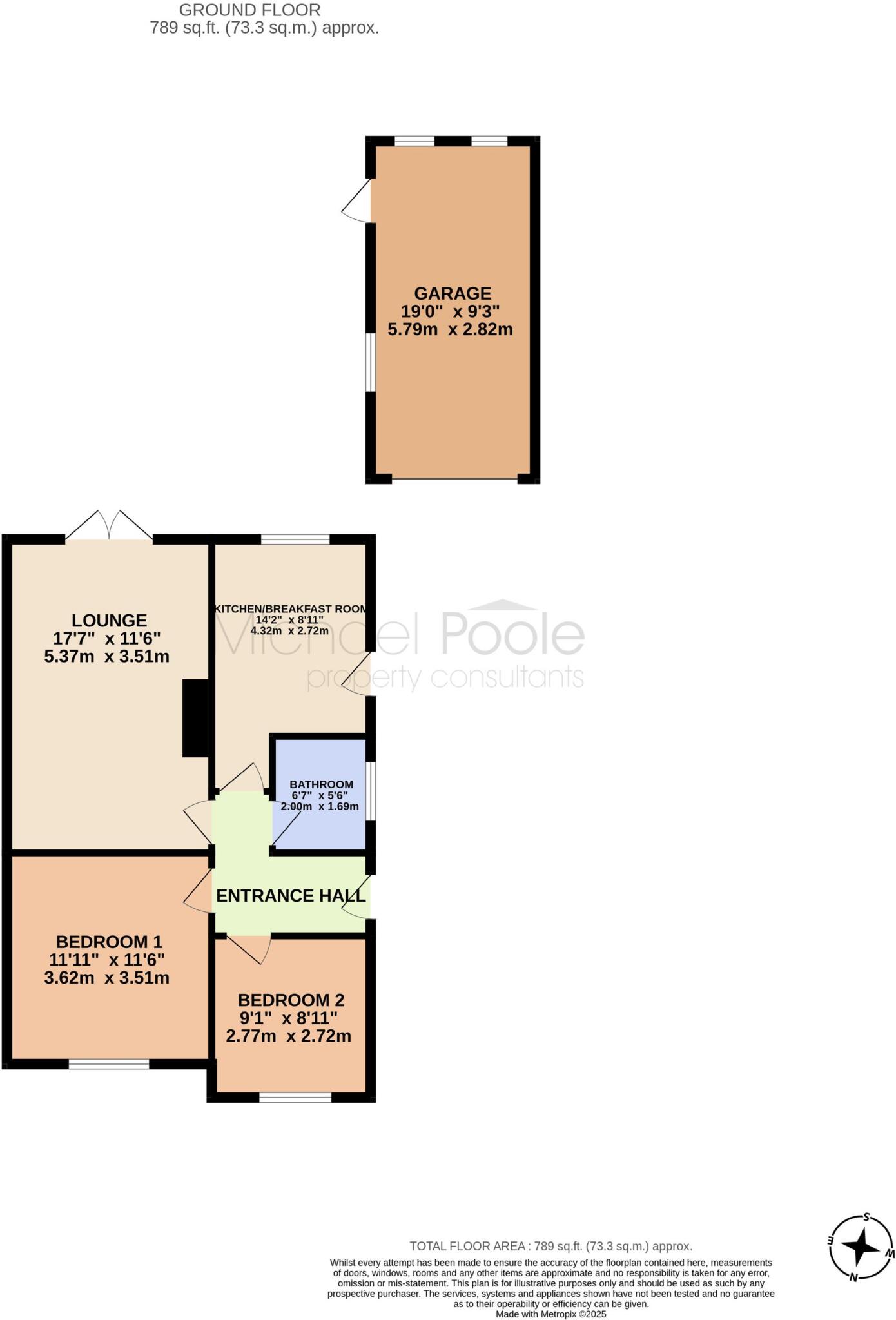 Frosterley Grove, Billingham, TS23 floorplan