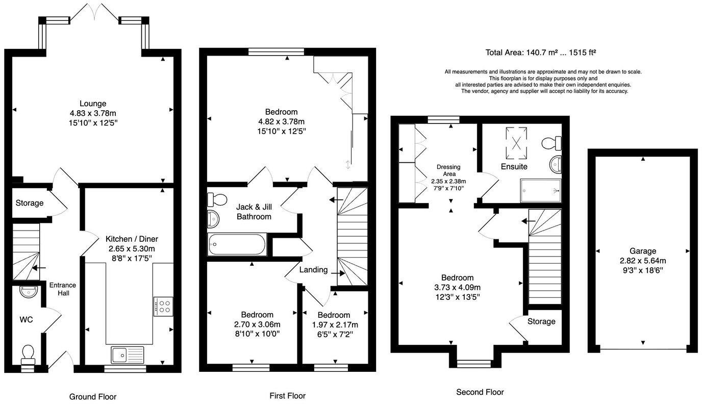 Fosse Close, Burbage, LE10 2EH floorplan