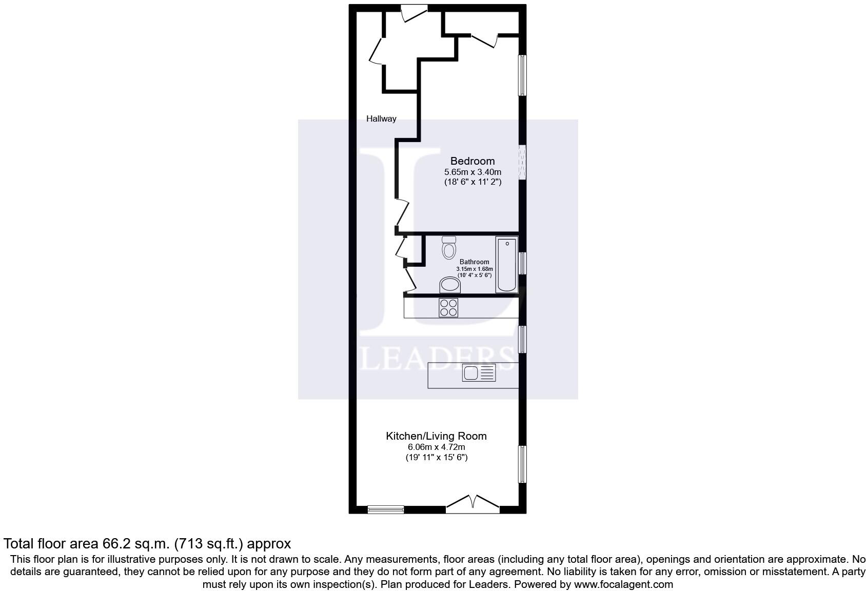 Queen Ediths Way, Cambridge, CB1 floorplan