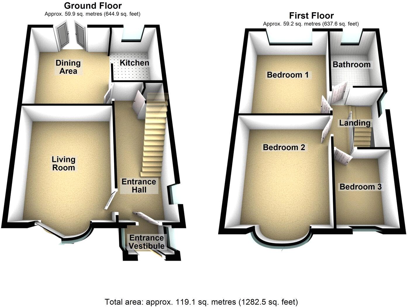 Haven Lane, Oldham, Greater Manchester, OL4 floorplan