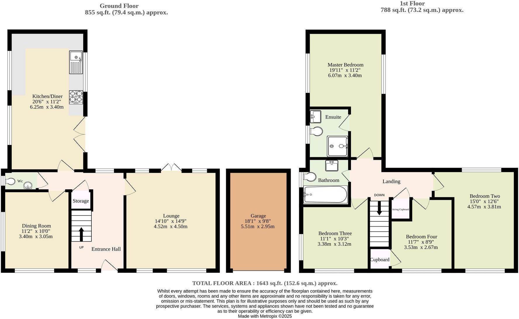Silver Birch Road, Dereham floorplan