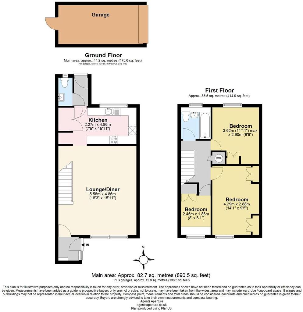 Caling Croft, New Ash Green floorplan